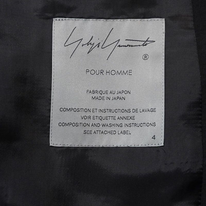 Yohji Yamamoto Yohji Yamamoto pour homme 24SS TUXEDO JACKET Size US XL / EU 56 / 4 - 5 Thumbnail