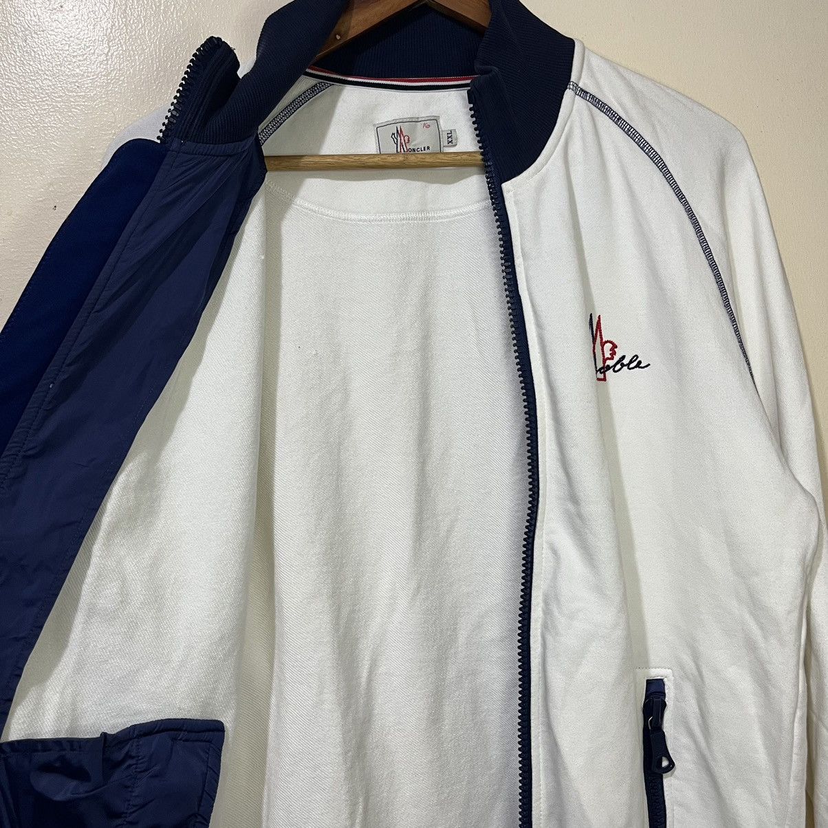 Moncler Grenoble Vintage Moncler Grenoble Track Jacket Size US XL / EU 56 / 4 - 18 Thumbnail