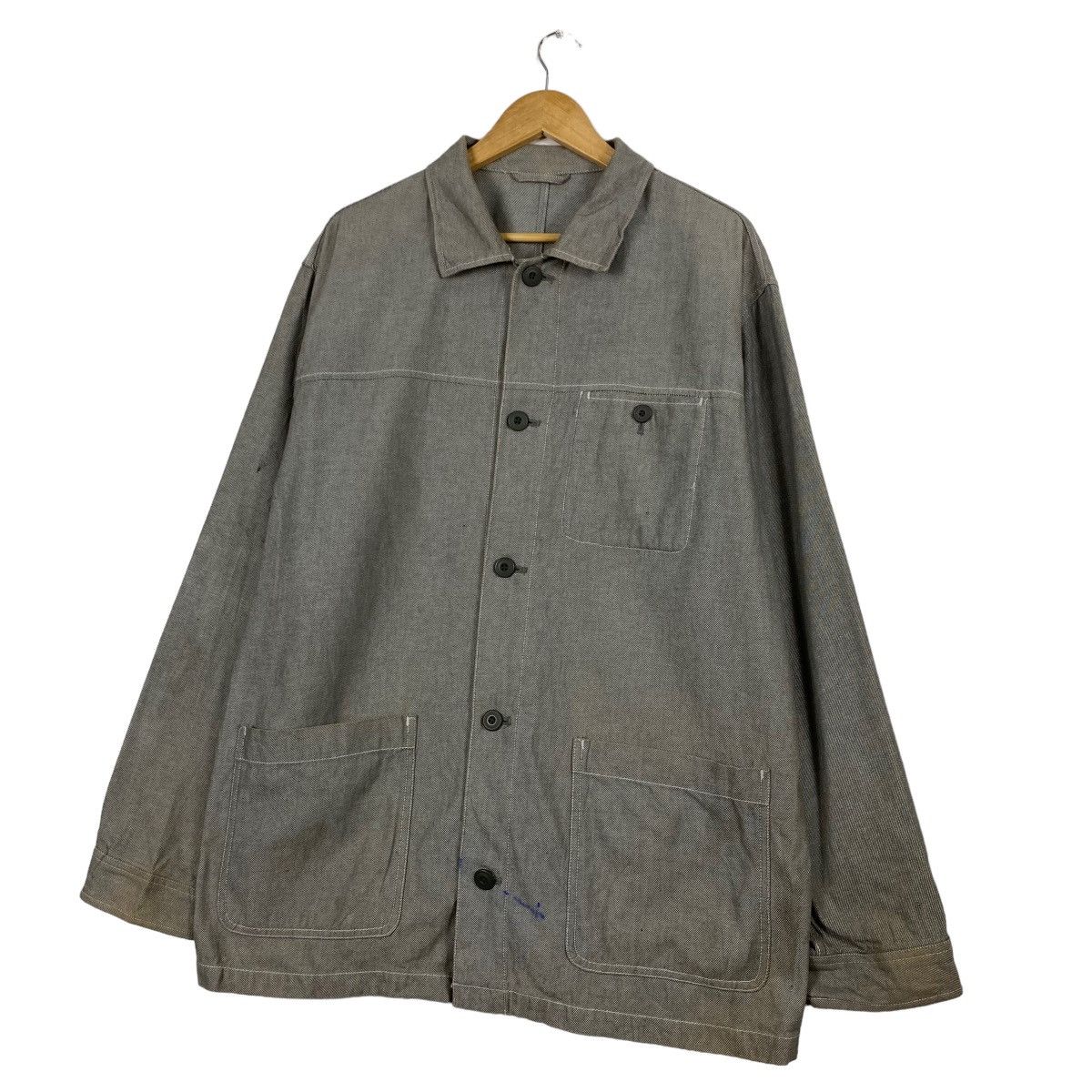 Carhartt Japanase Brand Denim Chore Jacket Size L Size US L / EU 52-54 / 3 - 2 Thumbnail