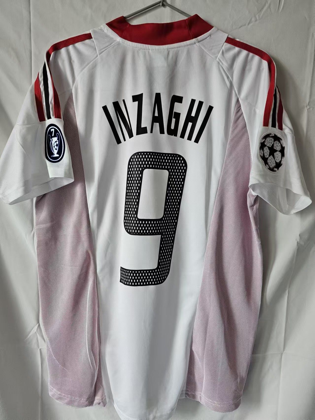 Other 2002 2003 AC Milan #9 Inzaghi Jersey Size US XL / EU 56 / 4 - 1 Thumbnail