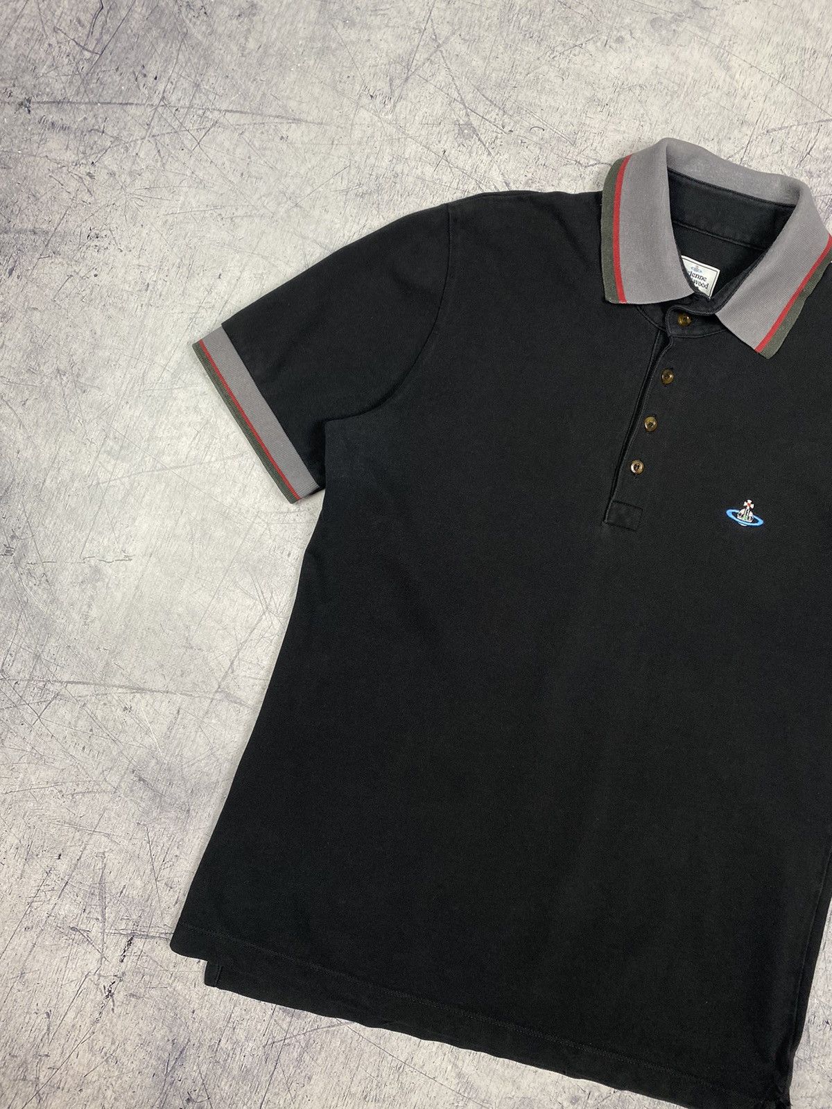 Designer Vivienne Westwood Designer Polo Shirt Size US L / EU 52-54 / 3 - 4 Thumbnail