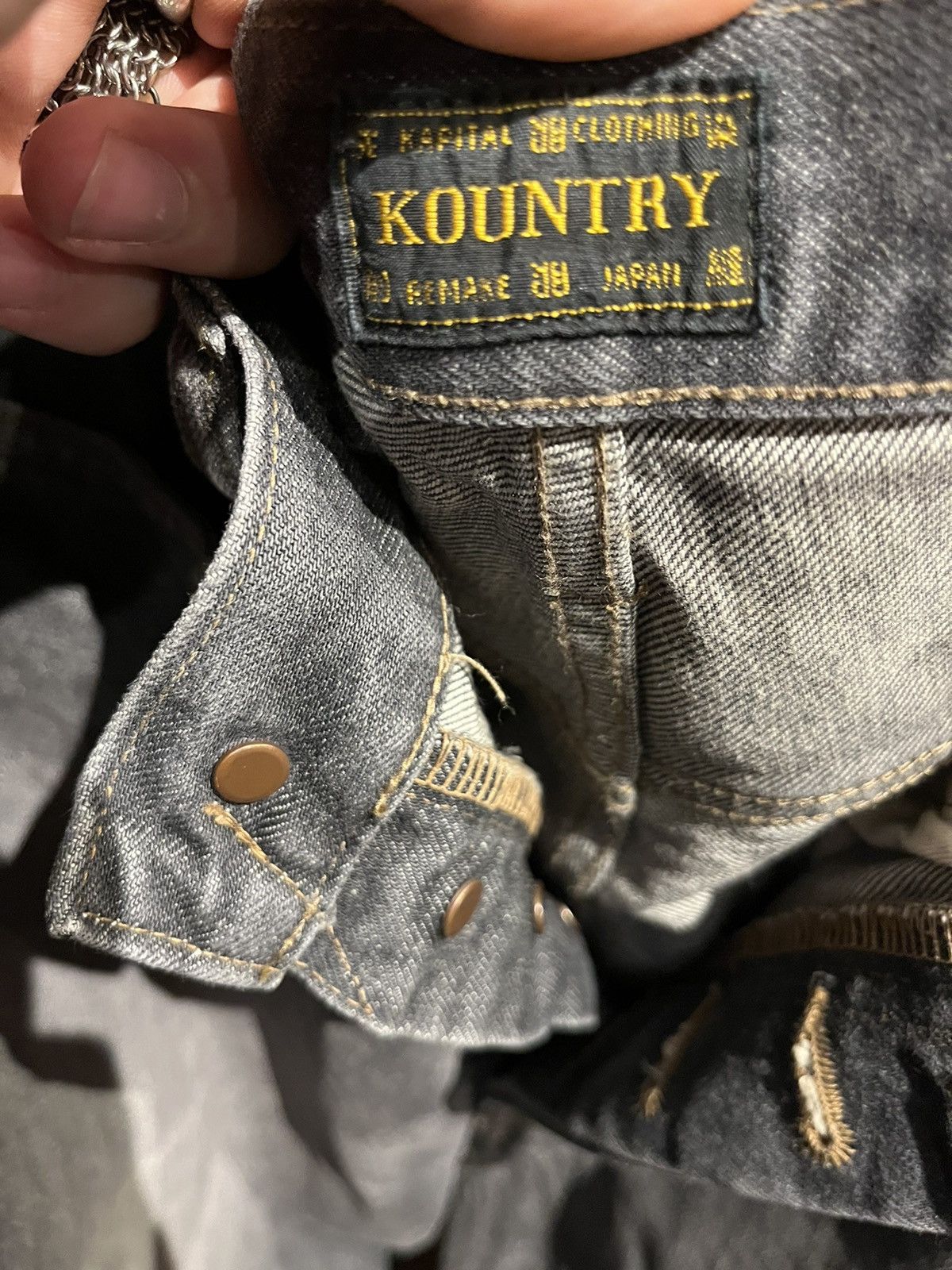 Kapital × Kapital Kountry BELOW RETAIL! Kapital Kountry Bone Denim Size US 36 / EU 52 - 5 Thumbnail