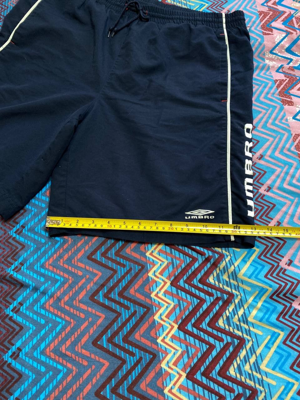 Umbro blue shorts streetwear Vintage big logo Umbro Y2K Size US 34 / EU 50 - 8 Thumbnail