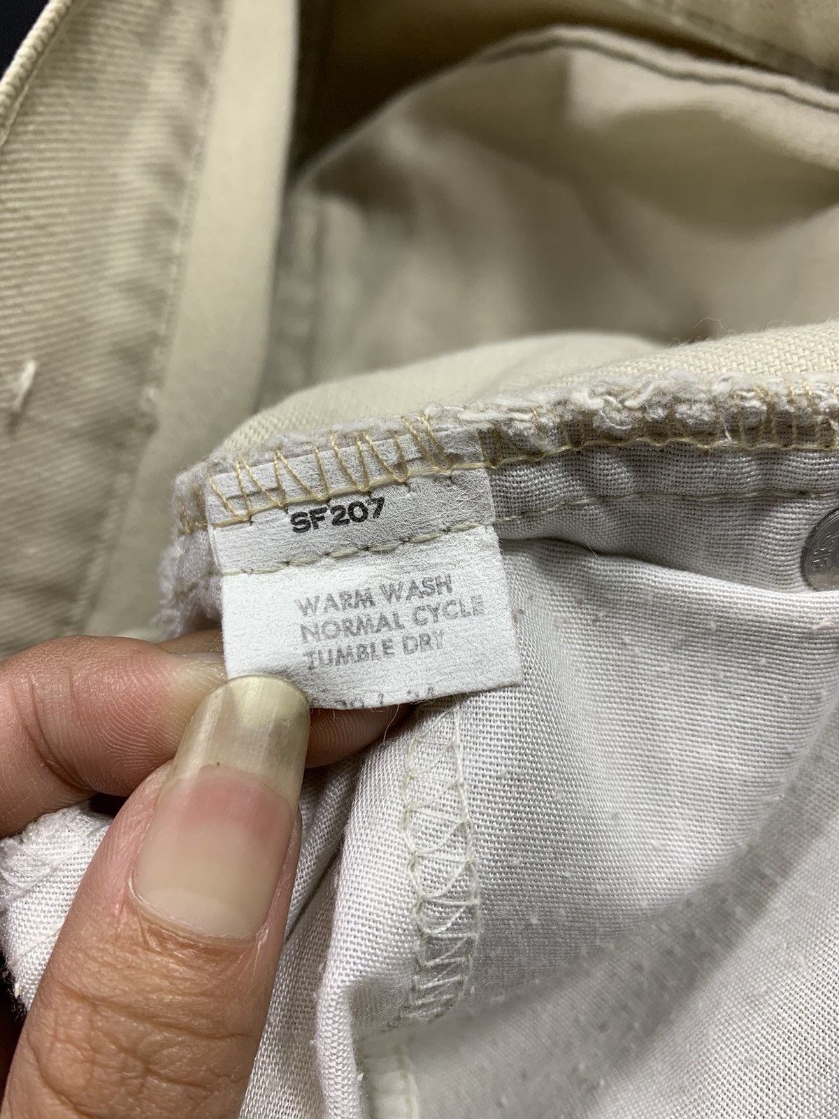 Levi's × Levi's Vintage Clothing × Vintage 1970’s Levis White Tab Jeans Size US 28 / EU 44 - 4 Thumbnail