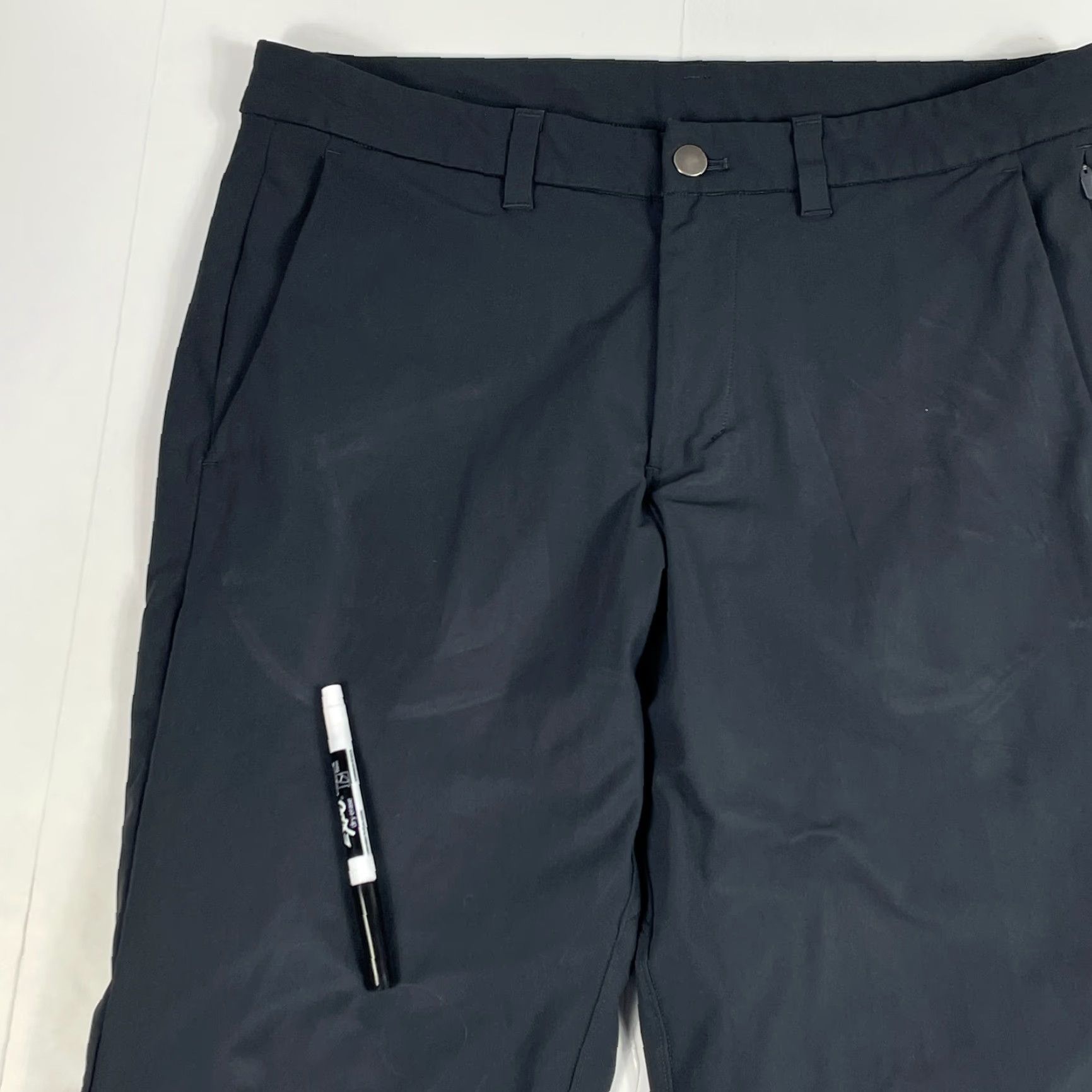 Lululemon Lululemon Pants Mens 34 x 32 Gray ABC Chino Slim Tapered Golfer Golfing Pants (5-Pocket) Slim Rise Mid WC Mens Size US 34 / EU 50 - 2 Thumbnail