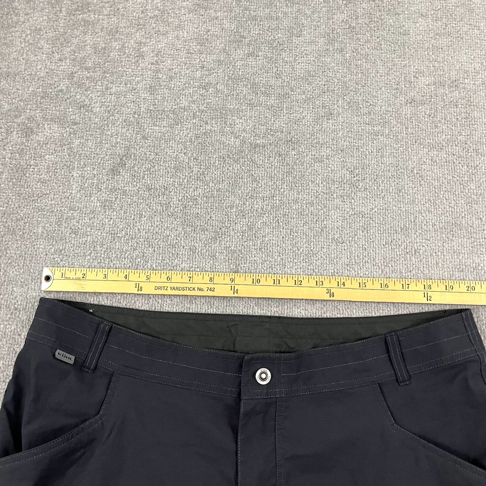 Vintage Kuhl Renegade Rock Pants Mens 40 x 30 Dark Gray Hiking Camping Outdoor Climbing Casual Pants Regular Mens Gray Rock Size US 40 / EU 56 - 3 Thumbnail