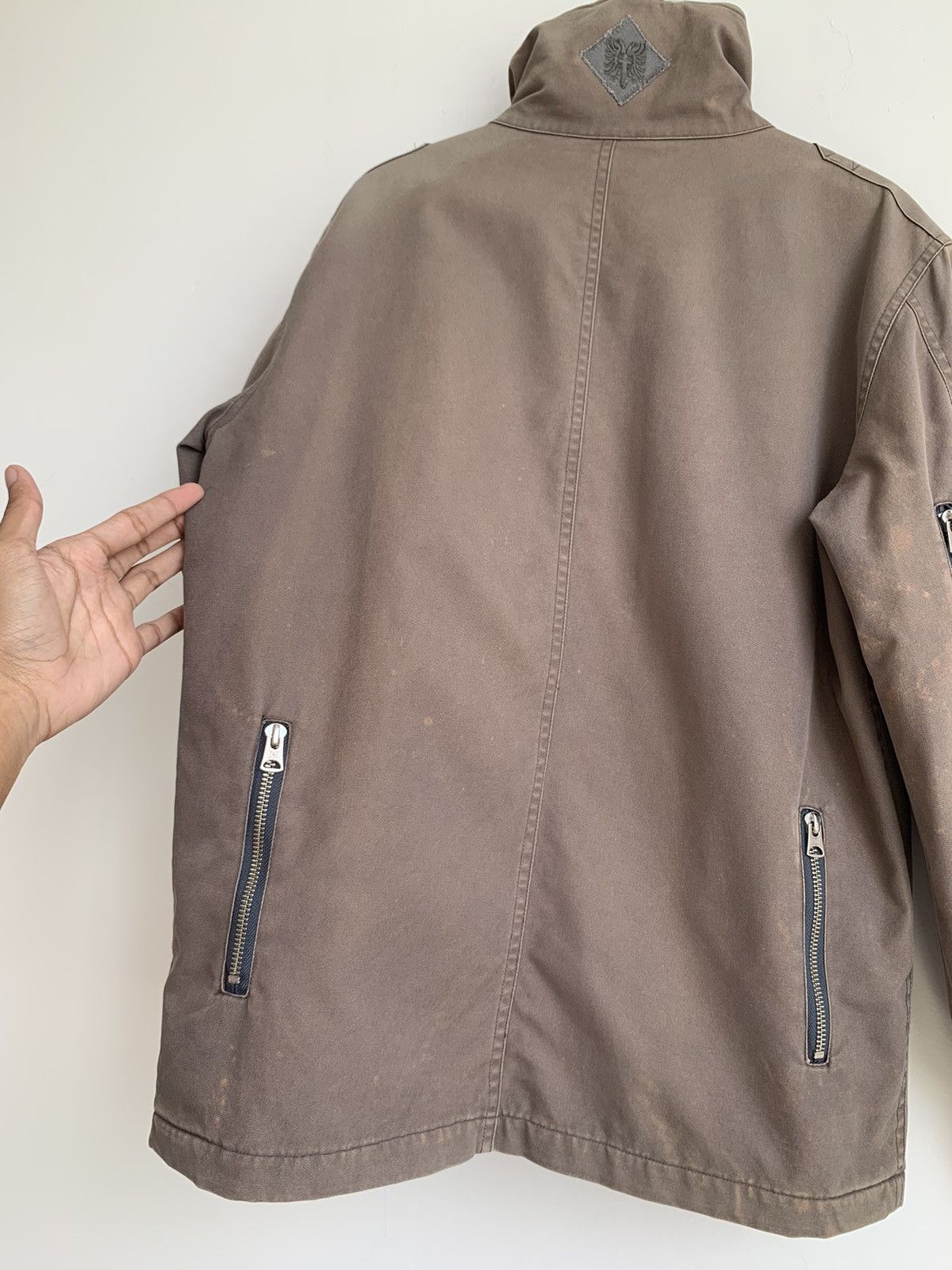 Neighborhood Neighborhood Punk Zipper Biker Distressed Jacket Size US S / EU 44-46 / 1 - 13 Thumbnail