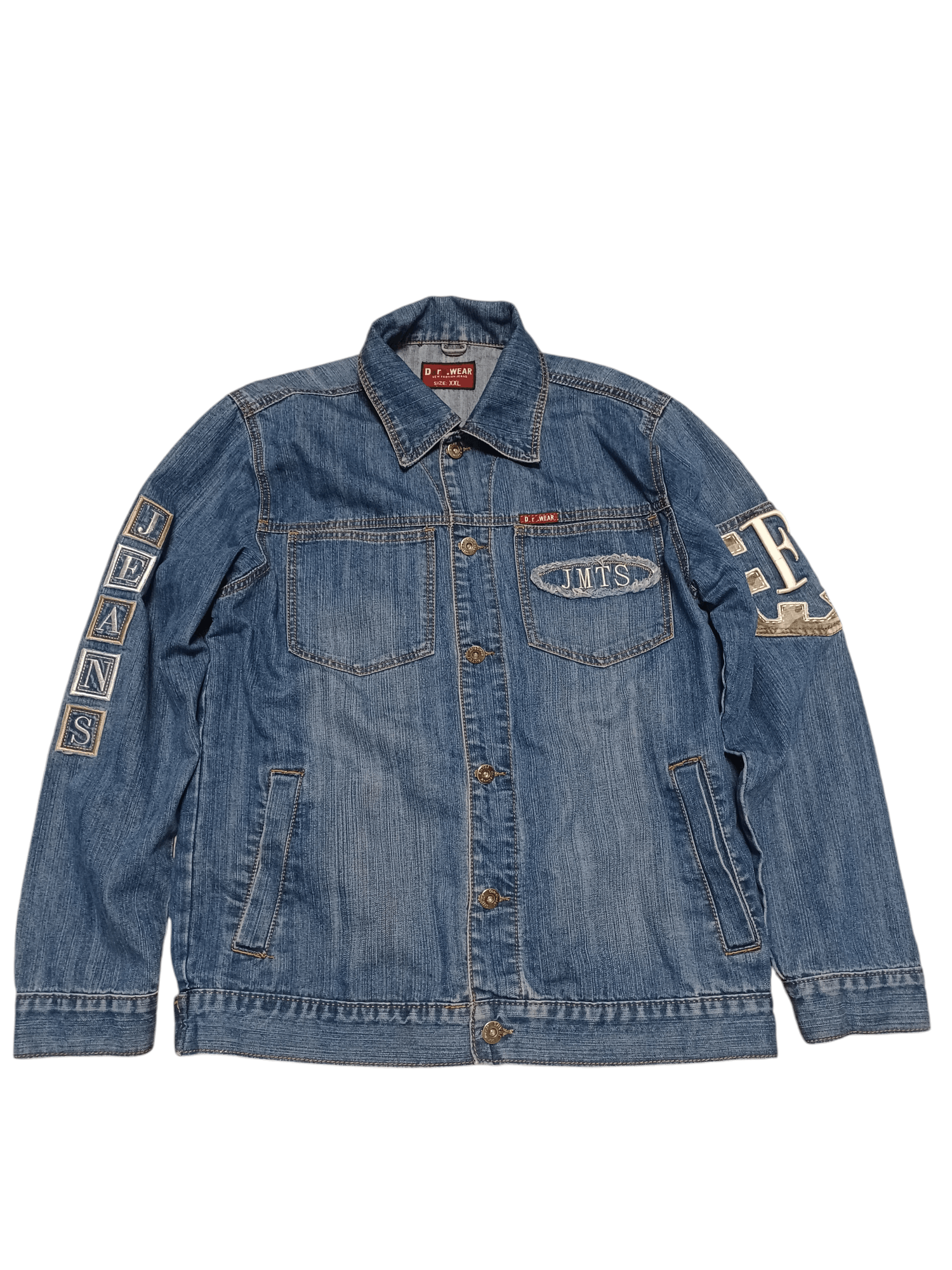 D.A.R.E D.A.R.E BIGLOGO EMBROIDERED VINTAGE DENIM JACKET NO DRUGS! Size US L / EU 52-54 / 3 - 2 Thumbnail