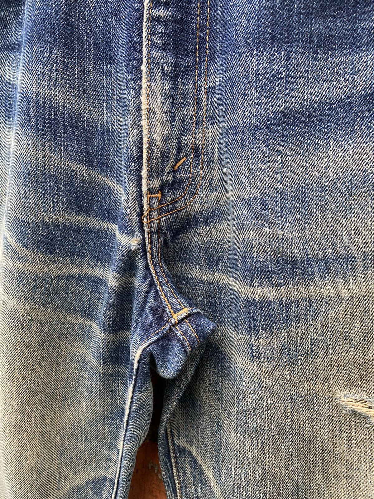 Levi's Vintage Clothing × Vintage W32x33.5 vintage levi's 502 redline big E distressed Size US 32 / EU 48 - 5 Thumbnail