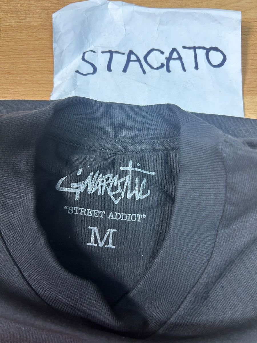 Gnarcotic × Rap Tees Gnarcotic Lil Gnar Drip Logo Tee Black Size US M / EU 48-50 / 2 - 4 Thumbnail