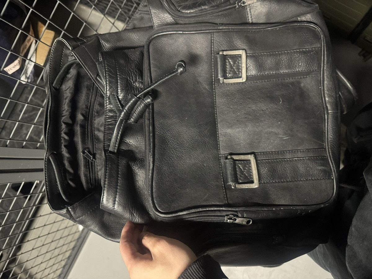 Opening Ceremony Leather Backpack Size ONE SIZE - 4 Thumbnail