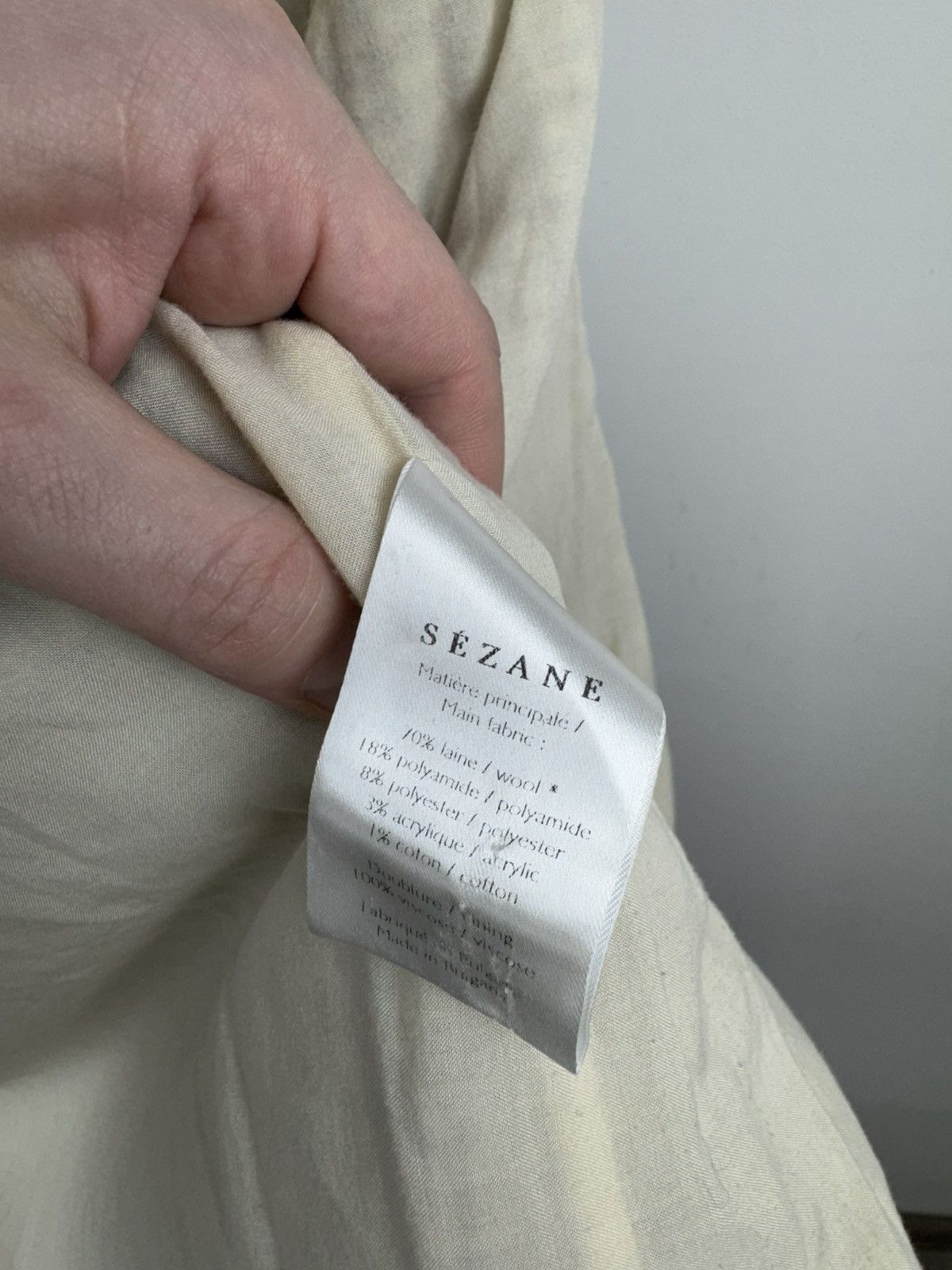 Sezane Women’s Sezane Paris Wool Coat Jacket size S Size S / US 4 / IT 40 - 7 Thumbnail