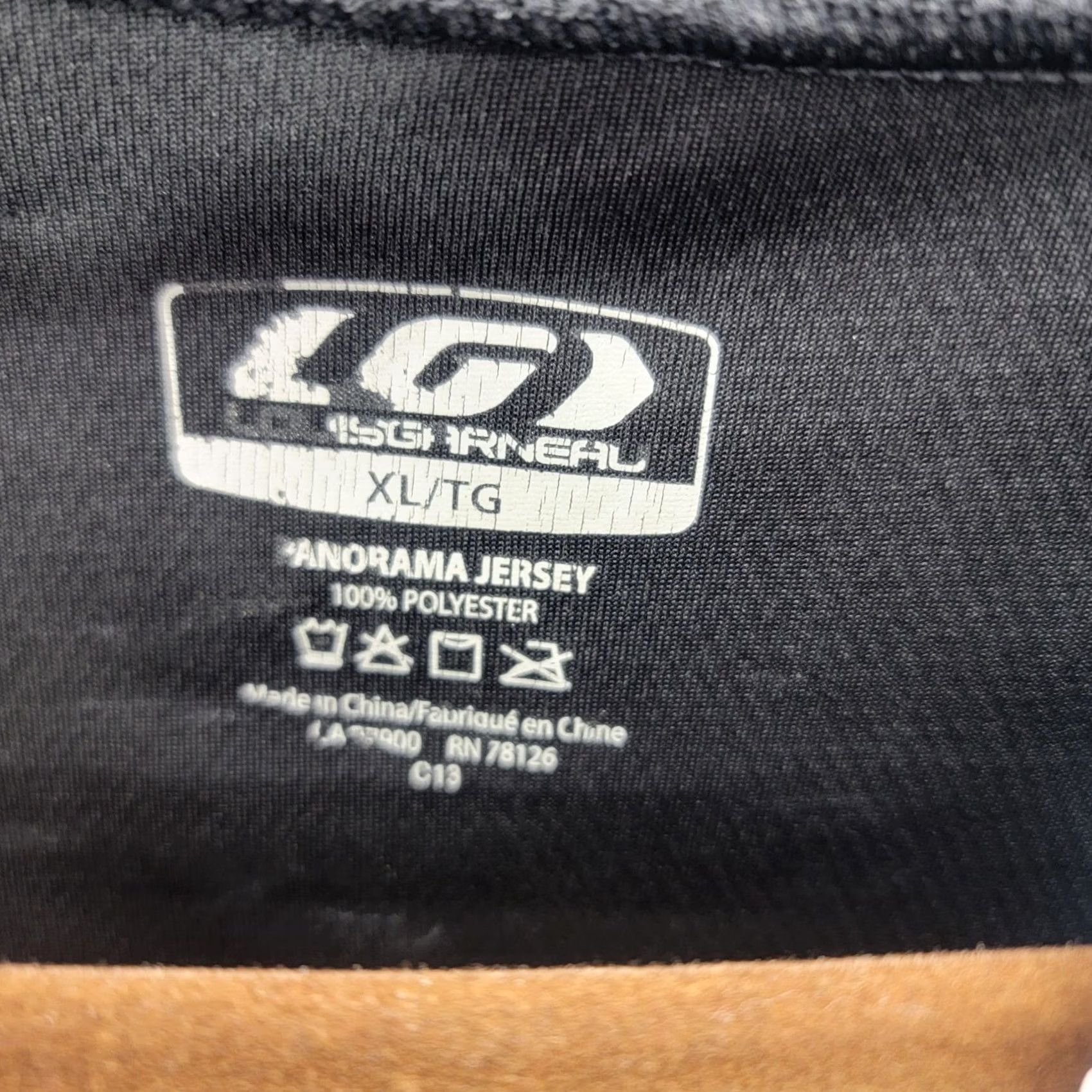 Vintage Louis Garneau Cycling Jersey Mens XL Black 1/4 Zip Short Sleeve Shirt Size US XL / EU 56 / 4 - 5 Thumbnail