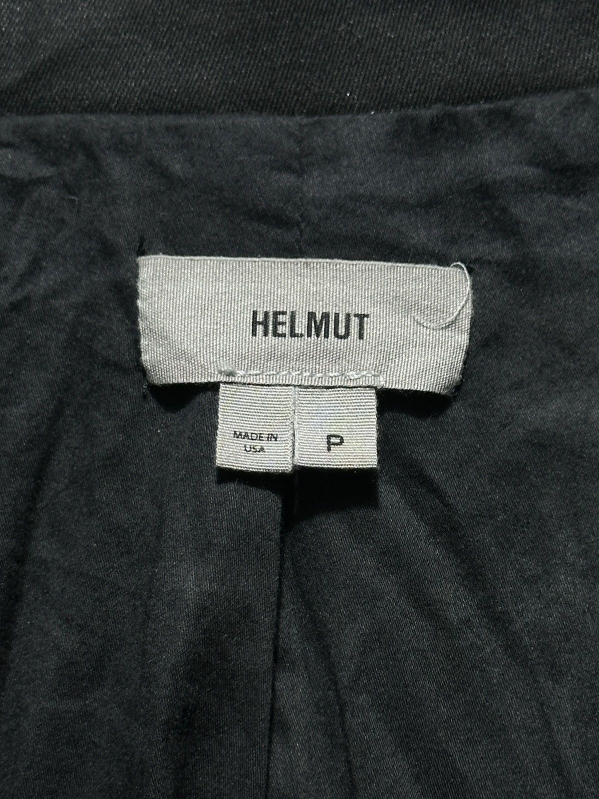 Helmut Lang Helmut Lang Dark Wash Funnel Neck Denim Jacket Size M / US 6-8 / IT 42-44 - 8 Thumbnail