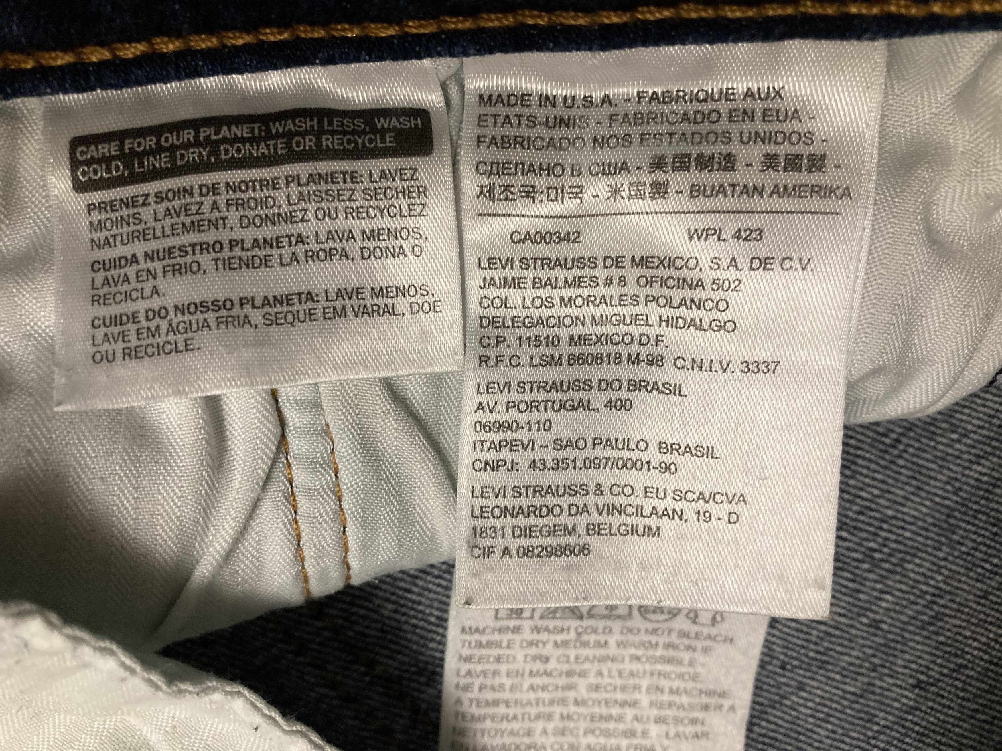 Levi's Levis White Oak Skinny Limited Edition Selvedge Montego Blue Size 26" / US 2 / IT 38 - 5 Thumbnail
