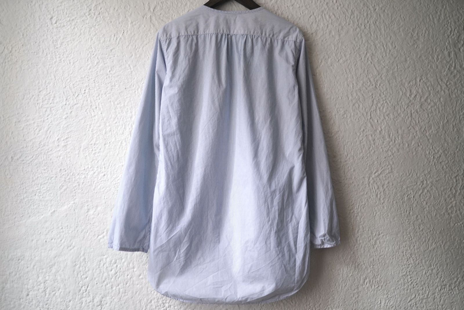Bergfabel No Collar Striped Shirt Size US M / EU 48-50 / 2 - 4 Thumbnail