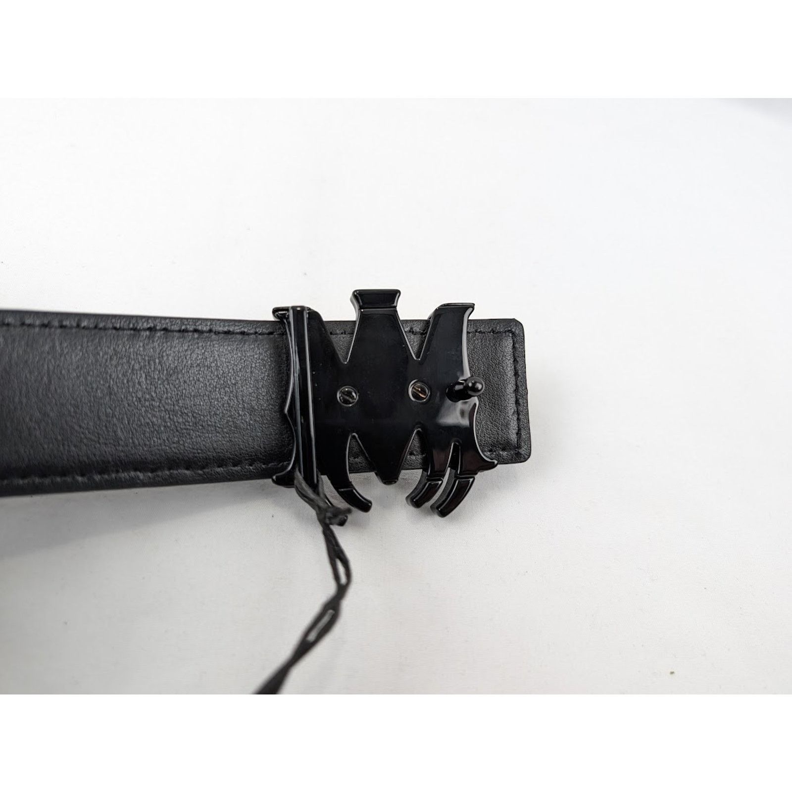 Amiri o1rshd1 Size: 75cm / 4cm MA Nappa Leather Belt in Black Size 30 - 3 Thumbnail