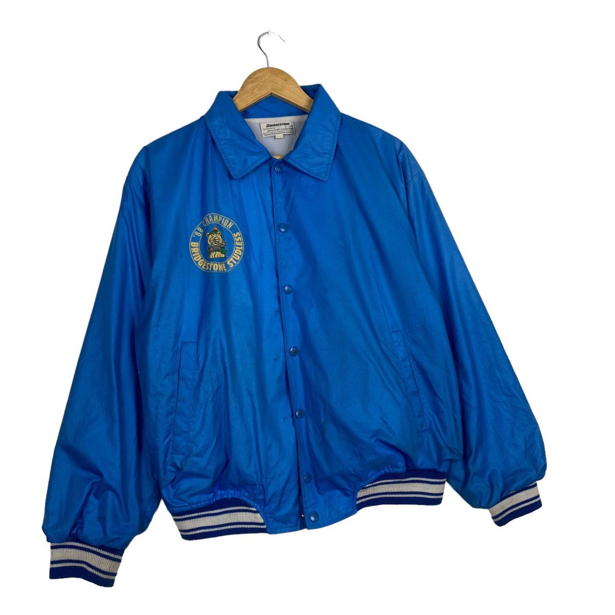 Gear for Sports 80s Champion Bridgestone Studless Zipper Jacket Size US M / EU 48-50 / 2 - 3 Thumbnail