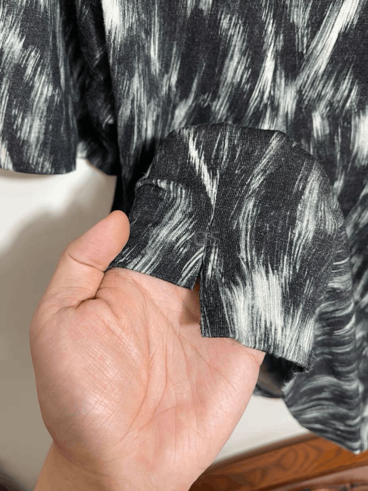 Balenciaga Balenciaga Fur Pattern Polo-2508 Size US XL / EU 56 / 4 - 5 Thumbnail