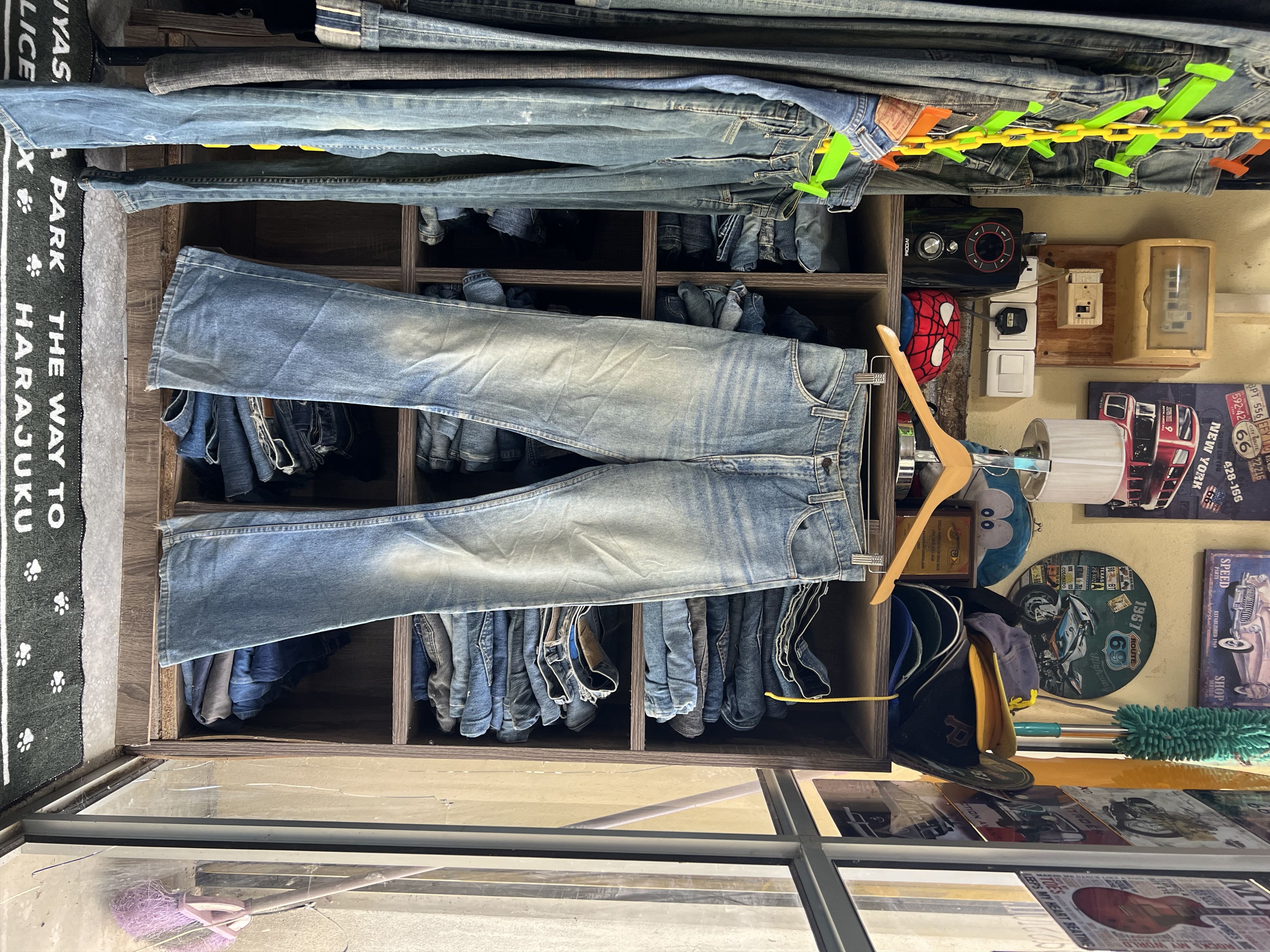 Levi's Vintage Clothing 🔥Vintage Levis Distressed Denim Made in Usa Size US 29 - 19 Thumbnail