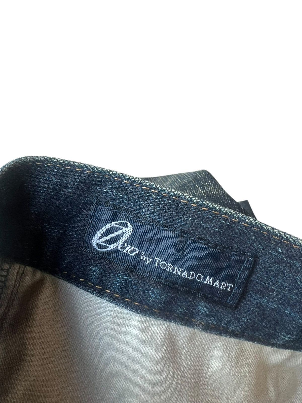 Tornado Mart Trashed Tornado Mart Distress Dirty Mud Denim Flare Jeans Size US 33 - 23 Thumbnail
