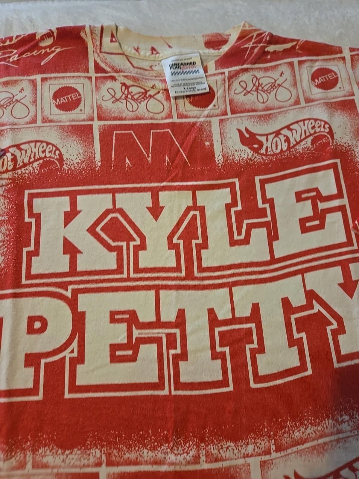Other Vtg 1997 Kyle Petty AOP Hotwheels Nascar Racing T Shirt XL Size US XL / EU 56 / 4 - 5 Thumbnail