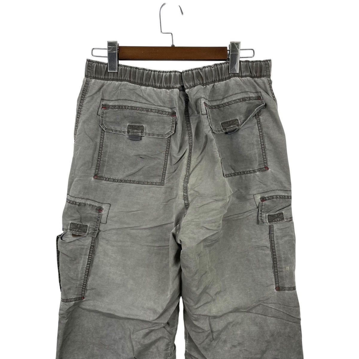 Airwalk Vintage Airwalk 90s Parachute Nylon Cargo Pants Size US 34 / EU 50 - 7 Thumbnail