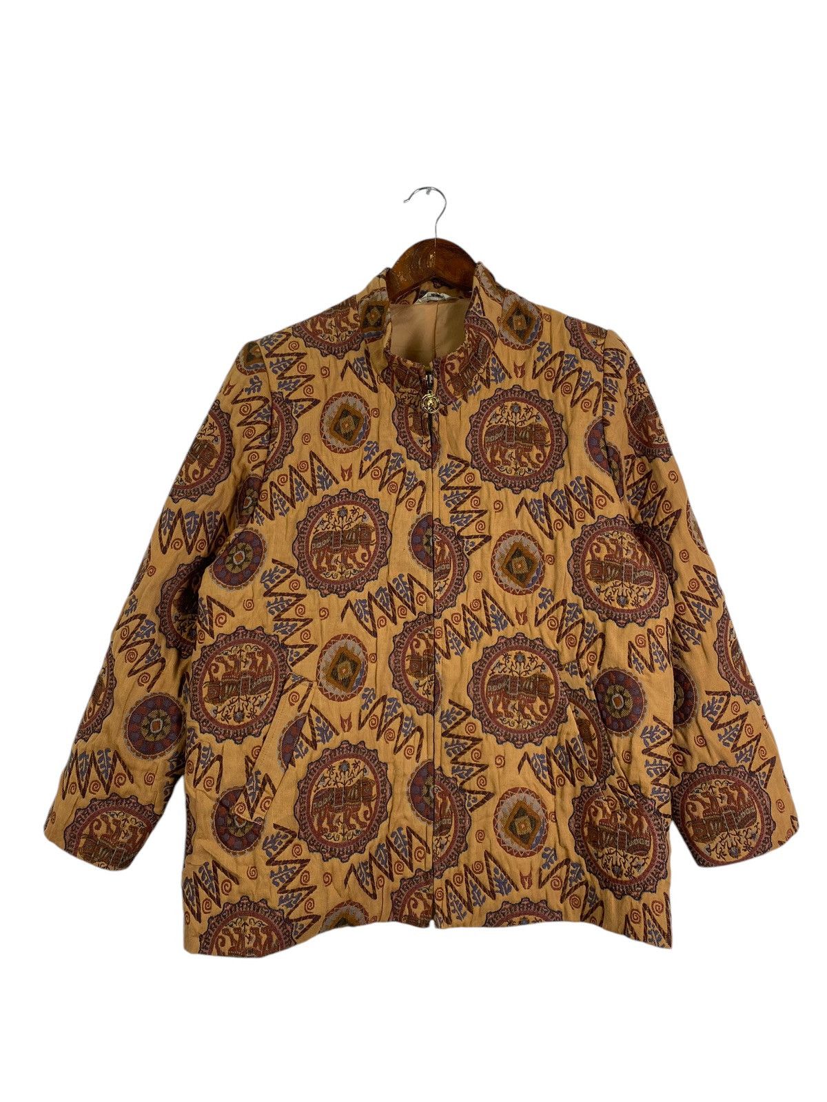 Japanese Brand × Vintage Vintage Japanesse Pesley Jacket Size US M / EU 48-50 / 2 - 1 Thumbnail