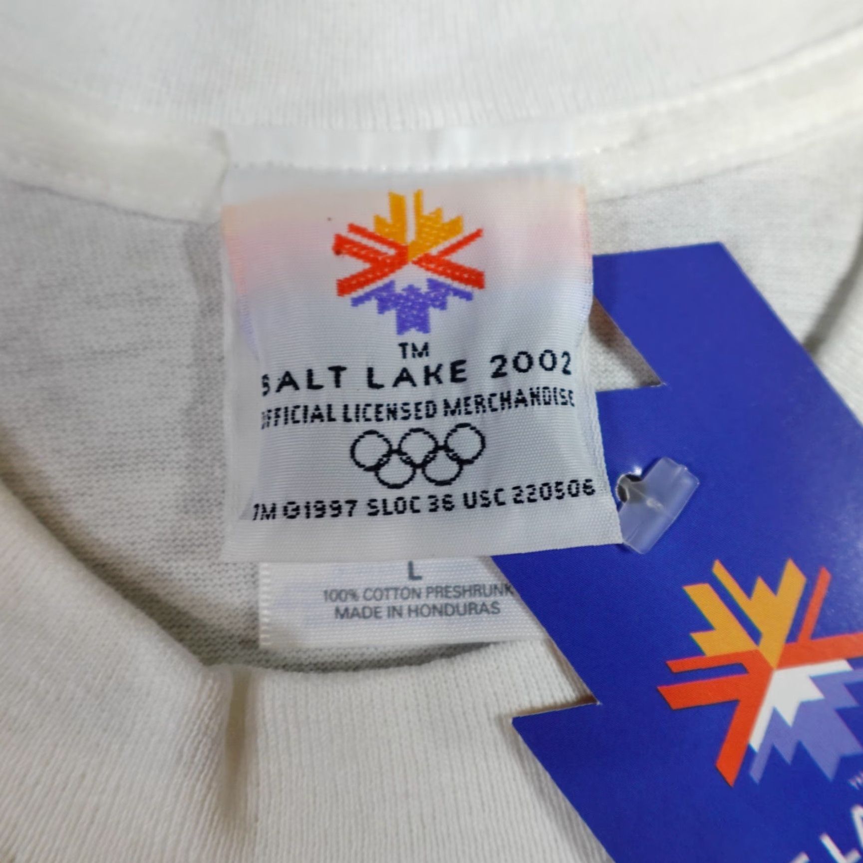 Vintage VINTAGE American Vintage Shirt Mens M White Slalom Snowboarding 1990s USA Winter Crew Neck Short Sleeve T-Shirt Size M Size US M / EU 48-50 / 2 - 3 Thumbnail
