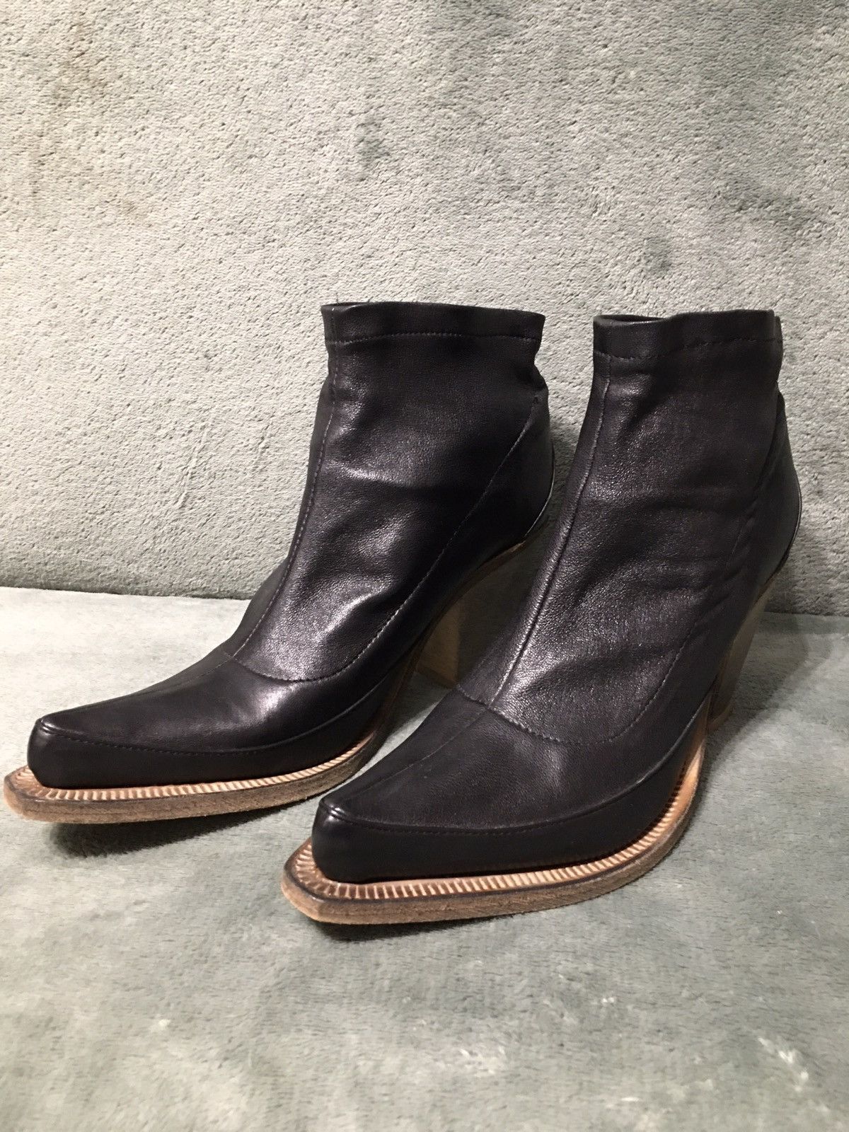 Jean Paul Gaultier Jean Paul Gaultier Soft Leather Designer Boots EU 37 Size US 7 / IT 37 - 1 Thumbnail