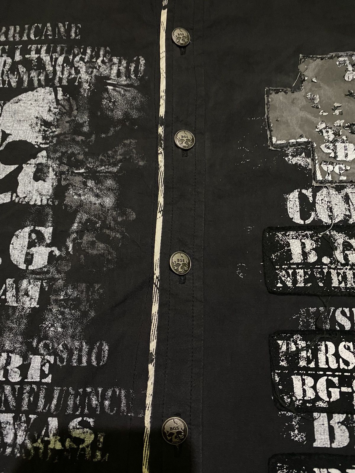 Hysteric Glamour Y2k Berning sho skull ifsixwasnine Shirt Size US M / EU 48-50 / 2 - 4 Thumbnail