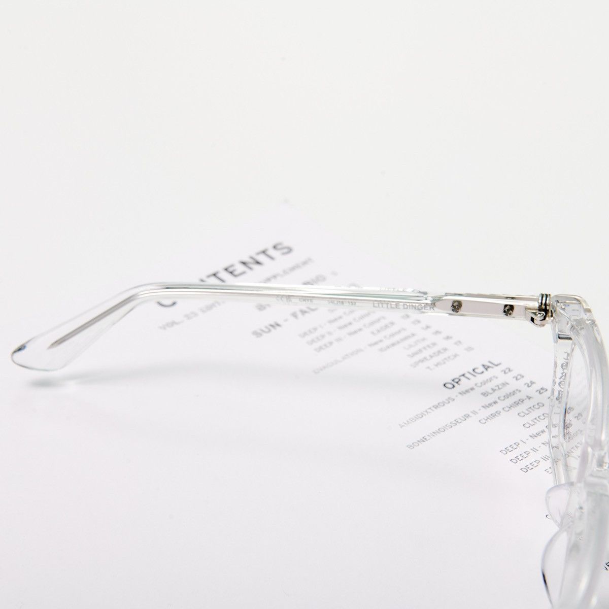 Chrome Hearts CHROME HEARTS LITTLE DINGER CRYSTAL GLASSES Size ONE SIZE - 5 Thumbnail