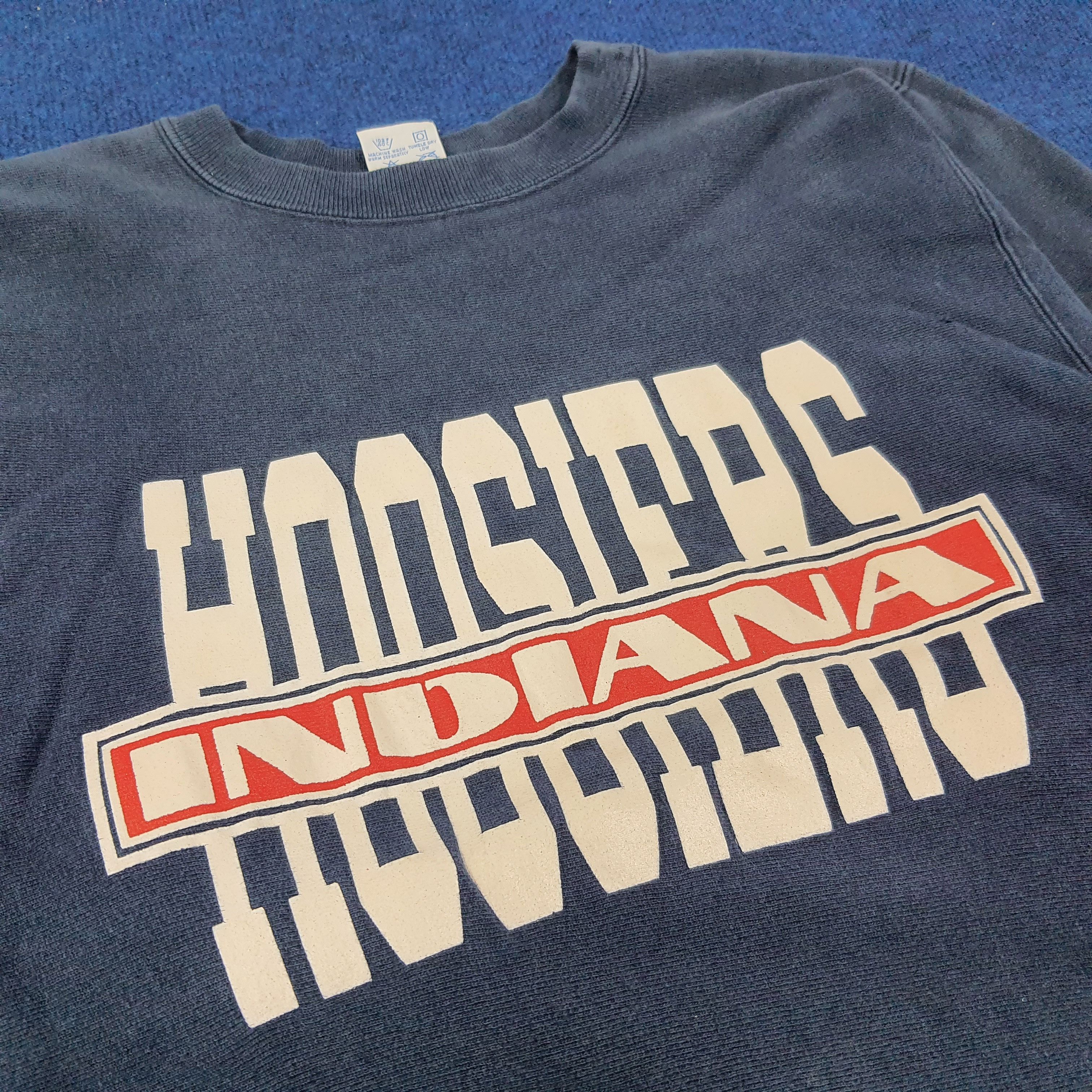 Champion × NBA × Vintage Vintage Champion Indiana Hoosiers NBA Team Sweatshirt C232N7 Size US S / EU 44-46 / 1 - 2 Thumbnail