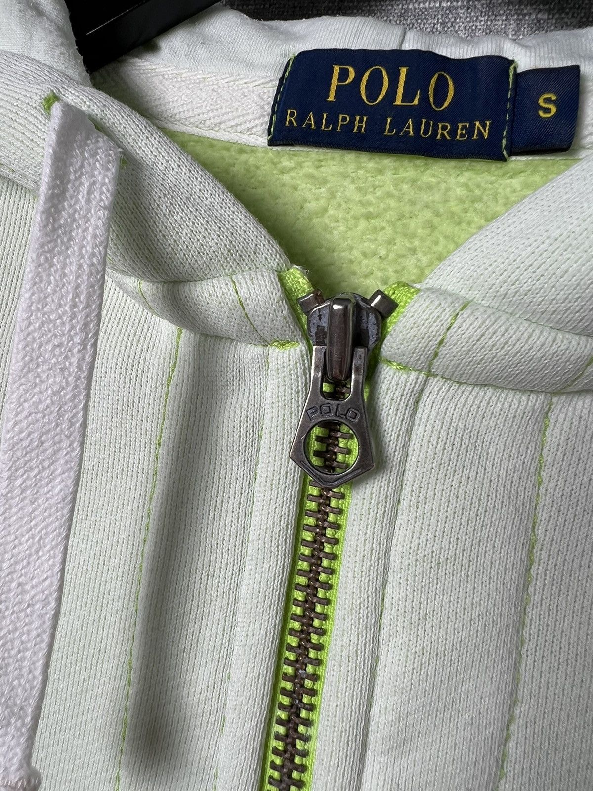 Polo Ralph Lauren Polo Ralph Lauren Mint Zip Up Hoodie Pony Logo Size US S / EU 44-46 / 1 - 4 Thumbnail