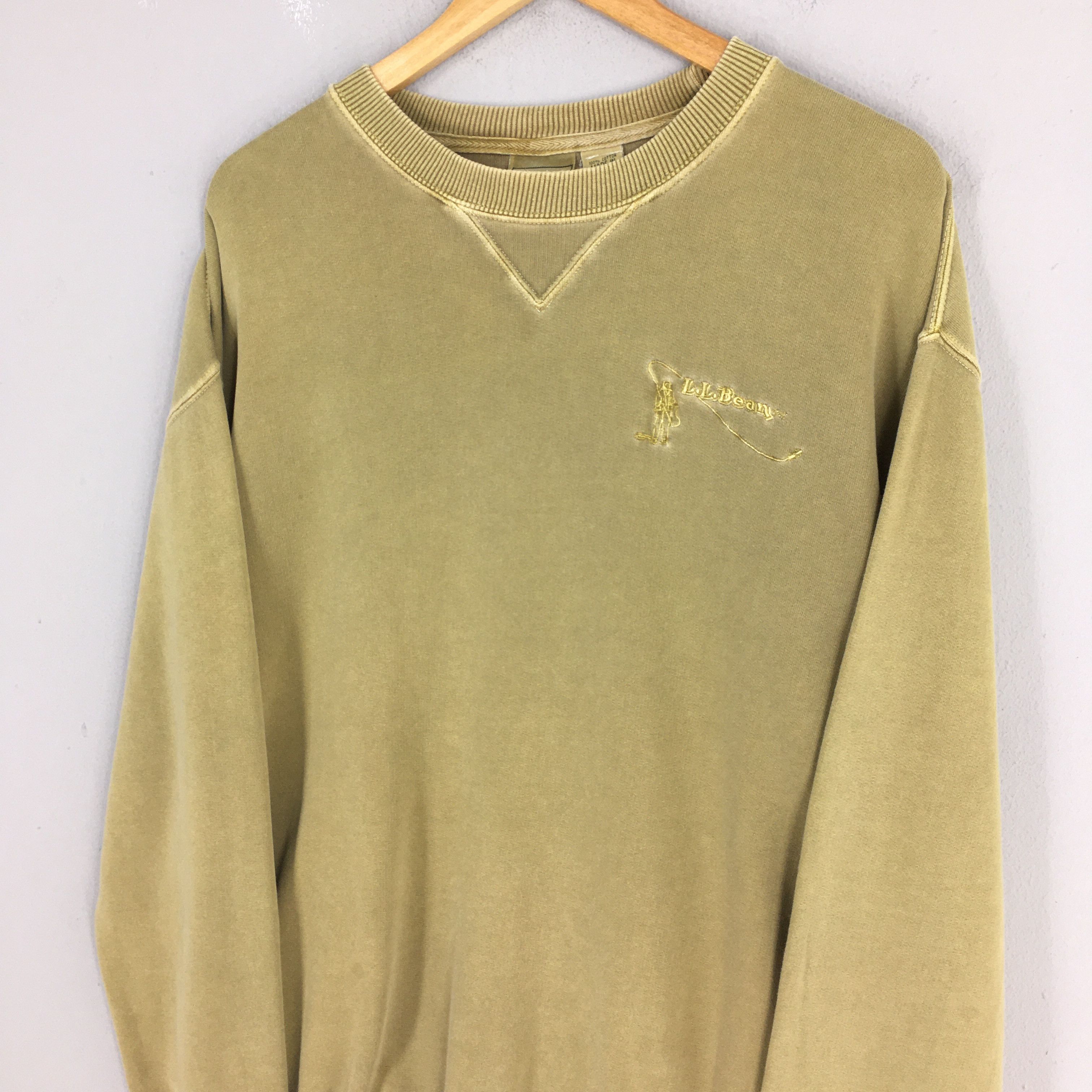 Designer × L.L. Bean × Vintage Vintage LL Bean Usa Brown Sweatshirt Large Size US L / EU 52-54 / 3 - 3 Thumbnail