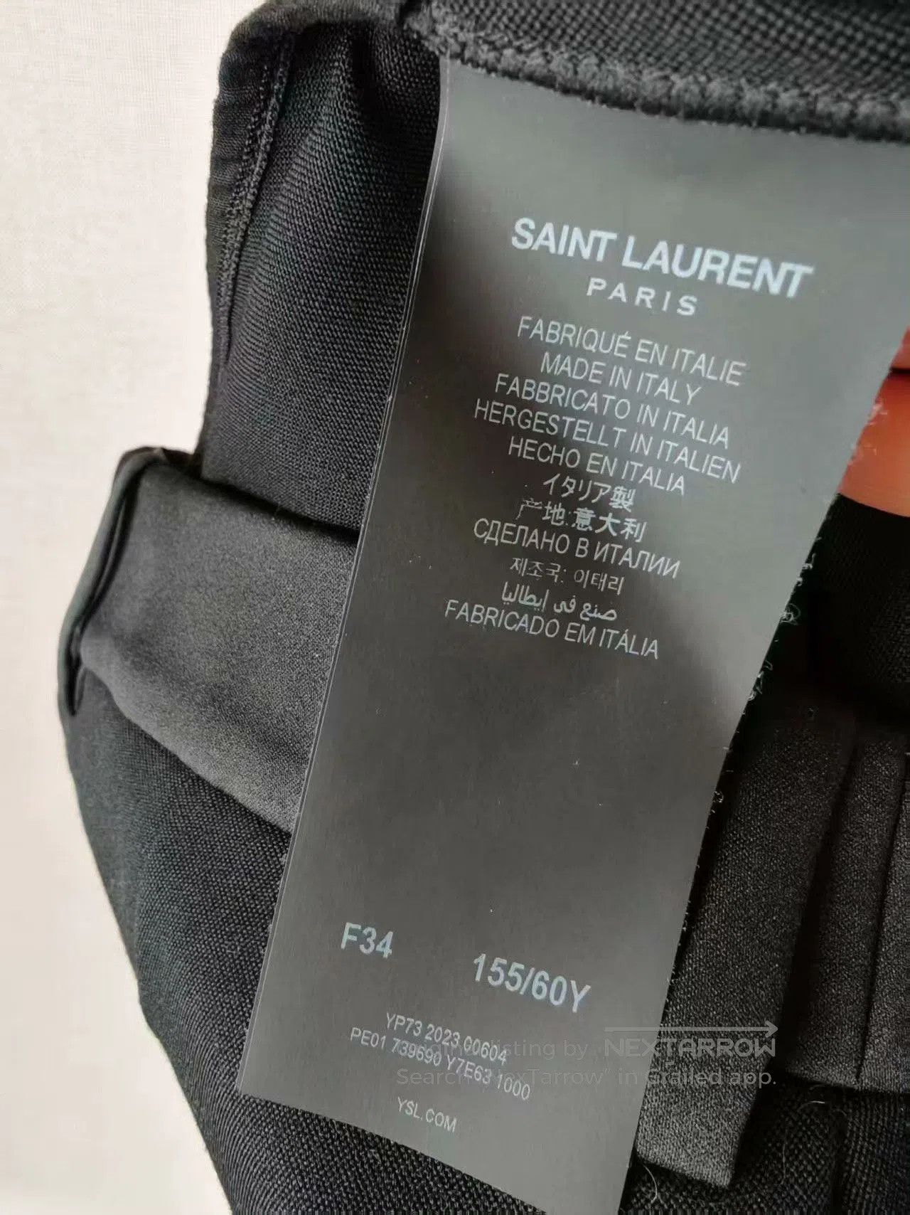 Saint Laurent Paris Saint Laurent Pants. Size US 26 / EU 42 - 3 Thumbnail