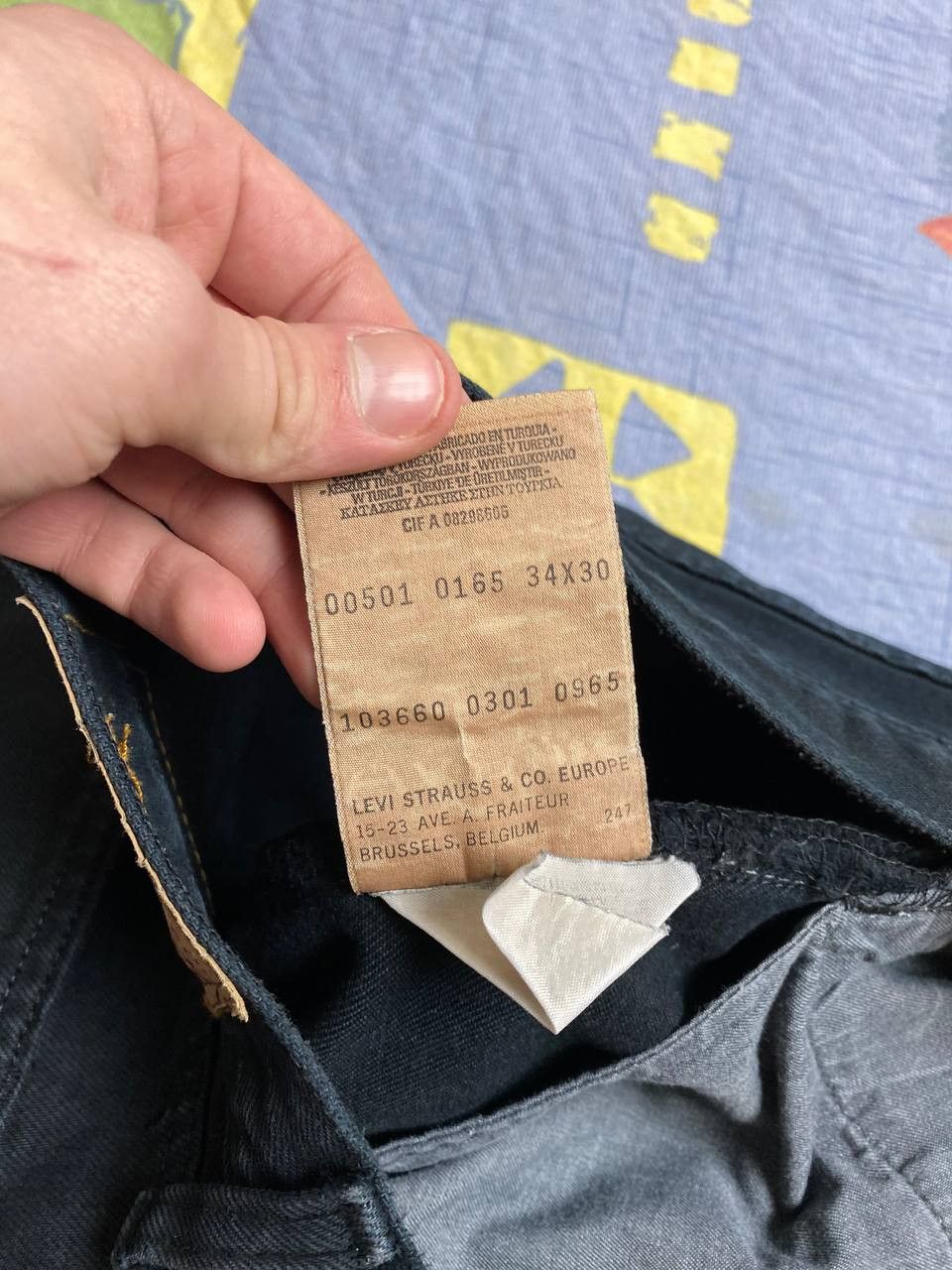 Levi's Vintage Levis Jeans 501 Washed Distressed Denim Size US 34 / EU 50 - 15 Thumbnail