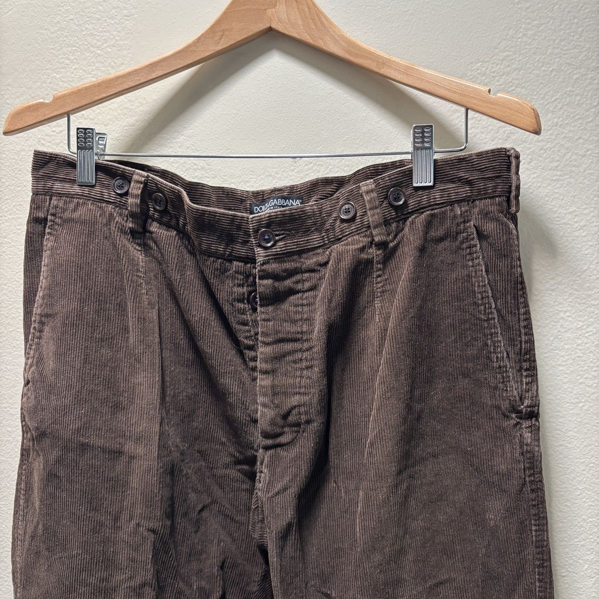 Dolce & Gabbana Dolce & Gabbana Corduroy Pants Size US 34 / EU 50 - 2 Thumbnail