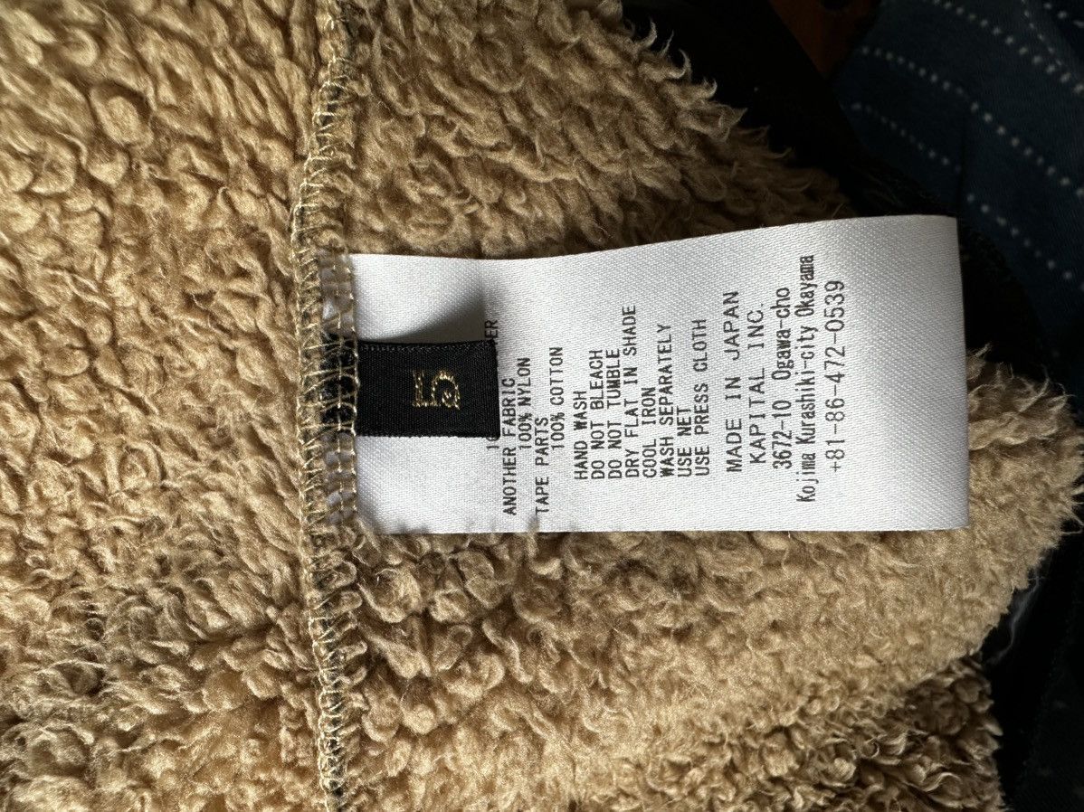 Kapital KAPITAL Drunk Stripe Printed Fleece Jacket - 5/XL Size US L / EU 52-54 / 3 - 15 Thumbnail