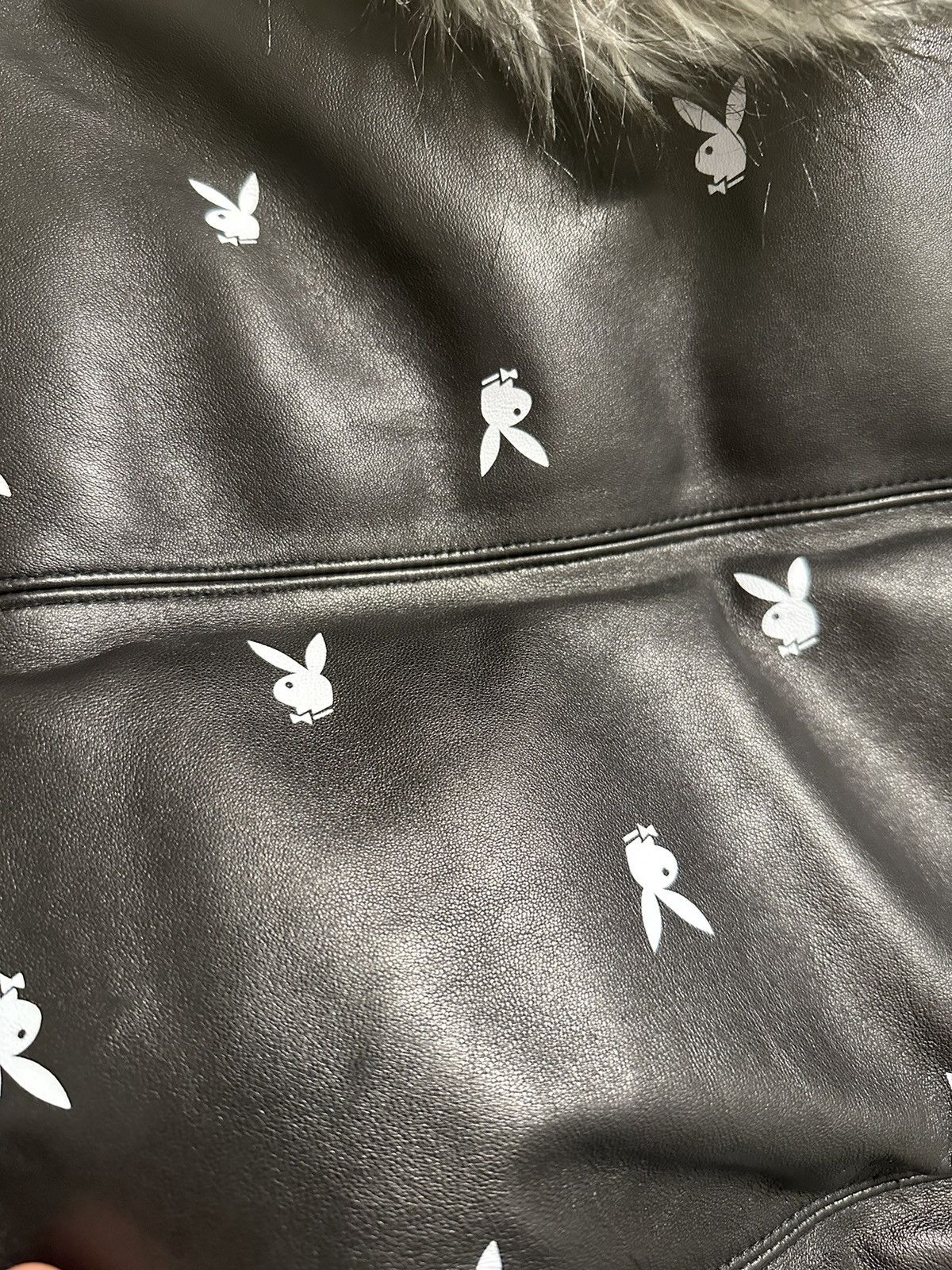 Supreme Supreme Playboy Leather Jacket Size US M / EU 48-50 / 2 - 3 Thumbnail