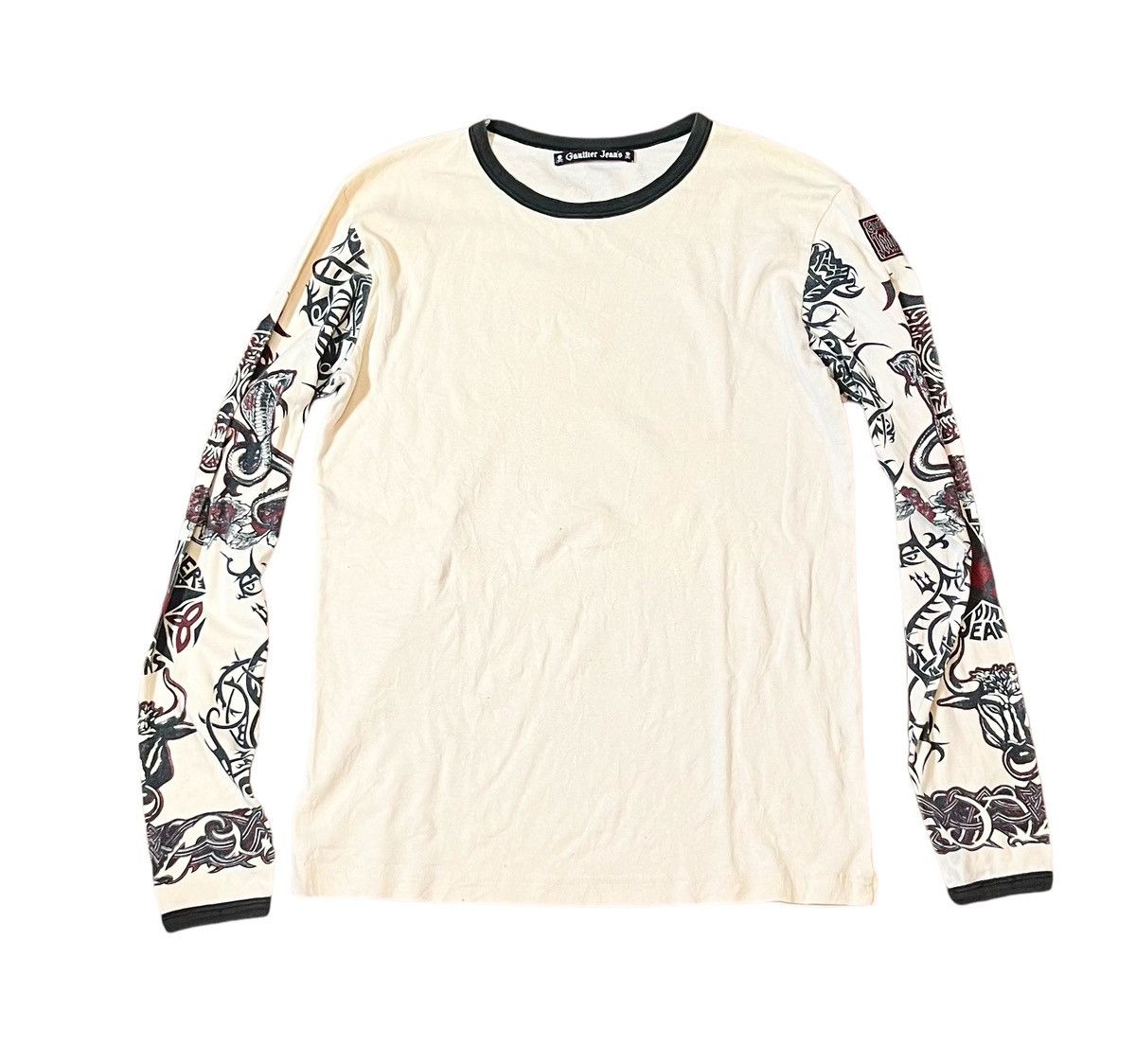 Jean Paul Gaultier AW1995 Jean Paul Gaultier Tattoo Torture Mesh 