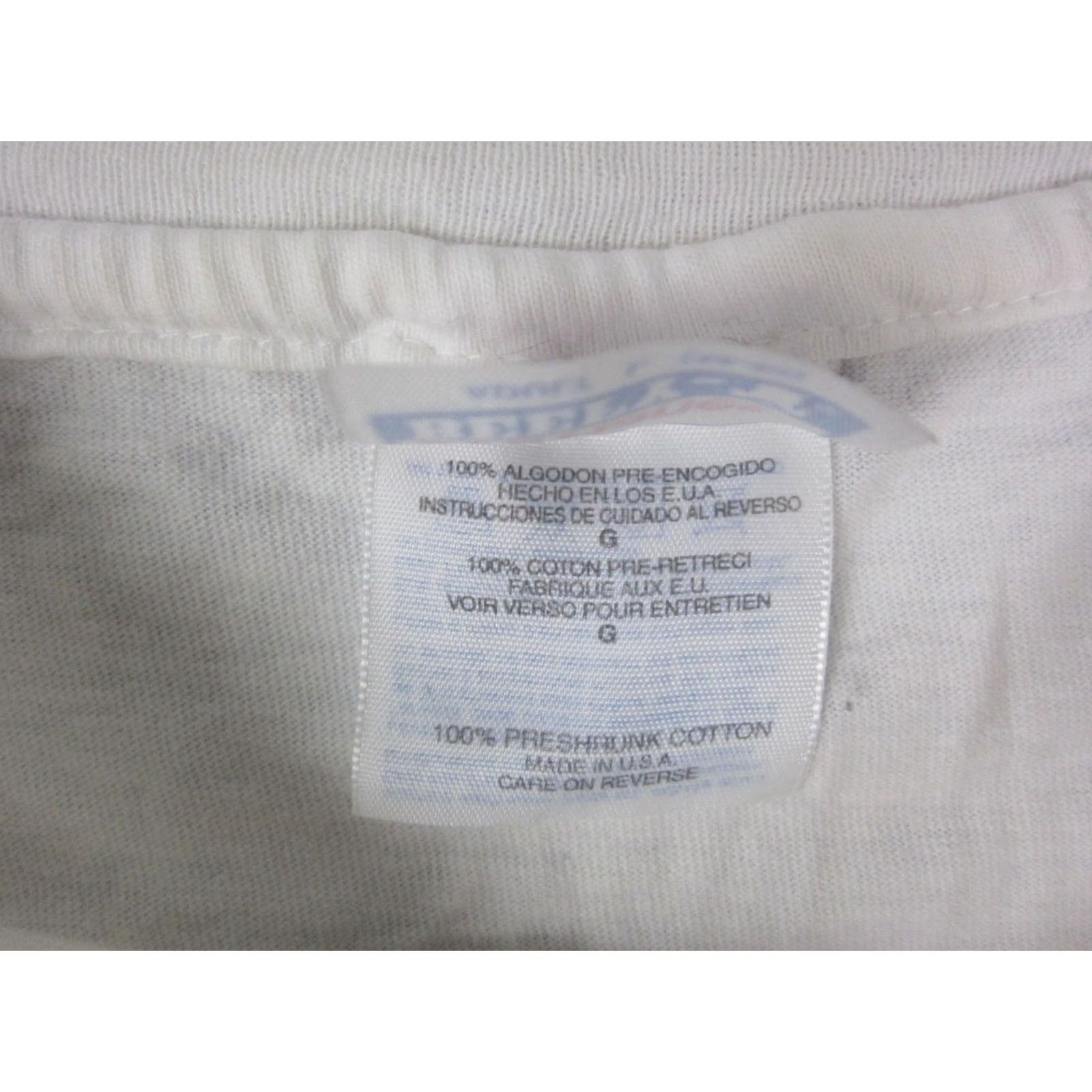 Hanes VINTAGE Hanes River Run Shirt Mens L White University of Iowa Riverfest 90s USA Shirt Size US L / EU 52-54 / 3 - 4 Thumbnail