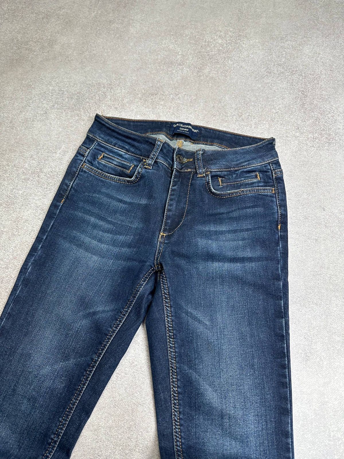 Dolce & Gabbana Vintage Dolce Gabbana Denim Y2K Pants Jeans Rare 26 Size 26" / US 2 / IT 38 - 5 Thumbnail