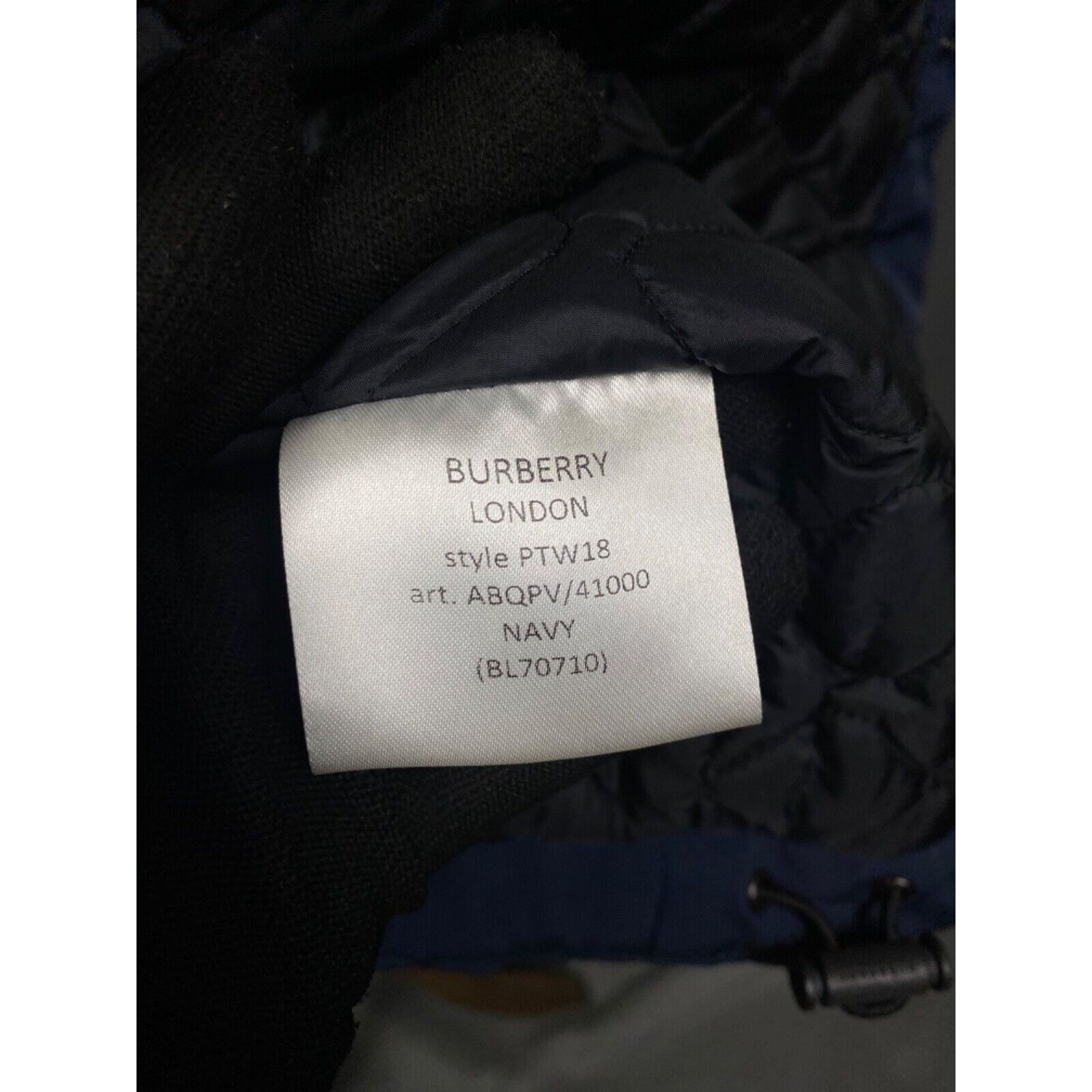 Burberry MINT! Burberry Proto Men's Blue Insulated Winter Parka Jacke Size US XL / EU 56 / 4 - 11 Thumbnail