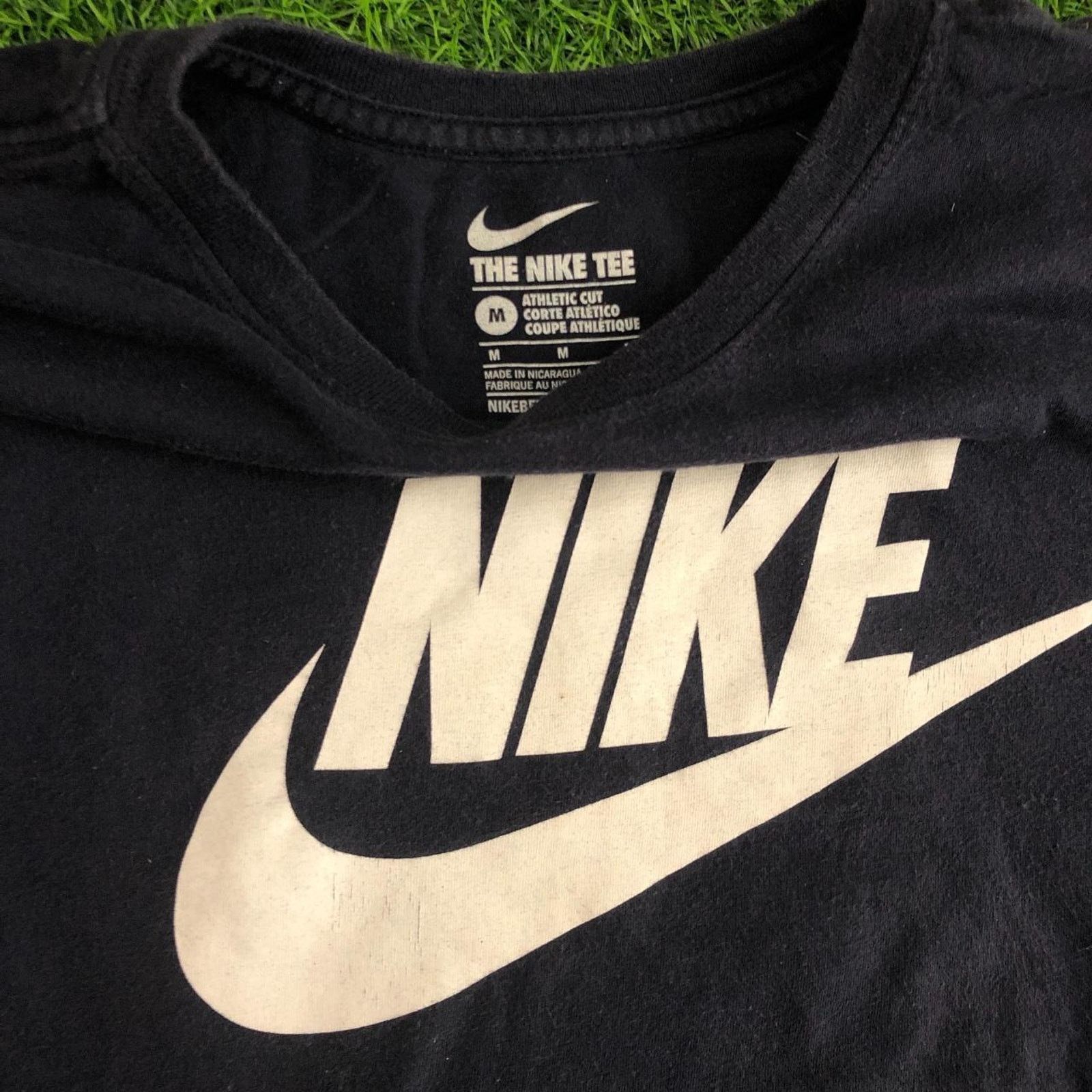 Nike Dark Navy/Black Nike Graphic Logo Tee Size US M / EU 48-50 / 2 - 4 Thumbnail