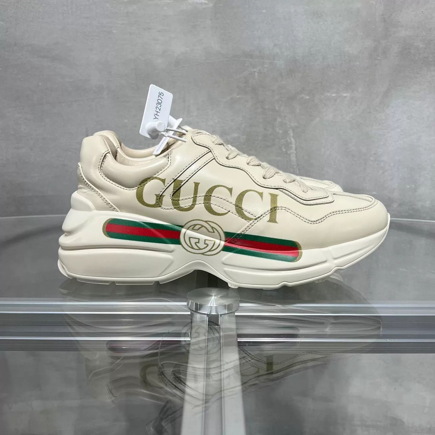 Gucci Gucci Rhyton Ivory 36.5 Box YH23075 Size US 6 / IT 36 - 4 Thumbnail