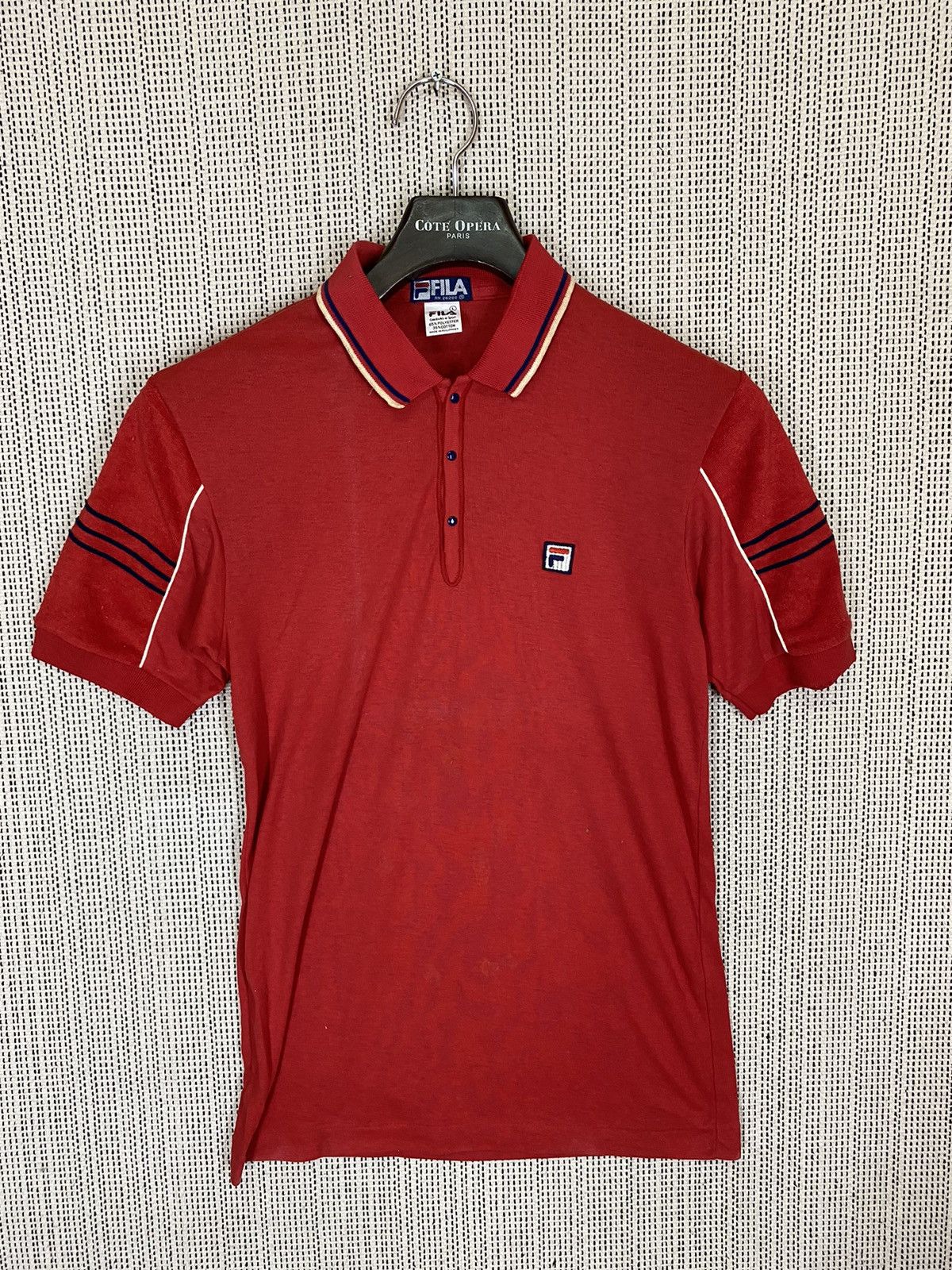 Bjorn Borg × Fila × Vintage 🔥vintage fila polo shirt snap button stretchable Size US L / EU 52-54 / 3 - 1 Thumbnail