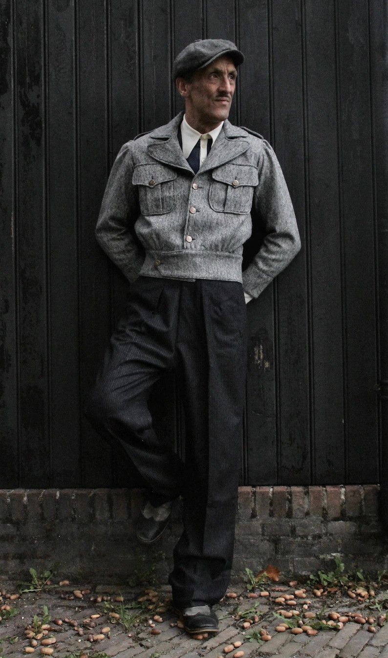 Vintage Vintage 1930s wool work pants Size US 31 - 1 Thumbnail