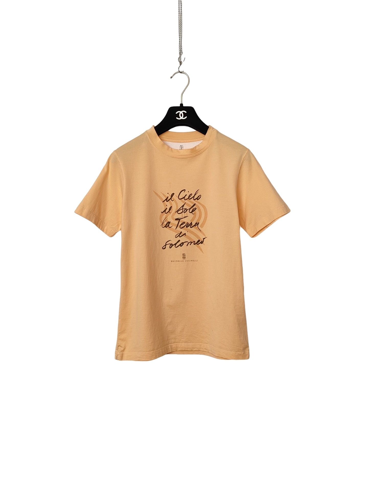Brunello Cucinelli Brunello Cucinelli Graphic T-Shirt Size S Size S / US 4 / IT 40 - 1 Thumbnail