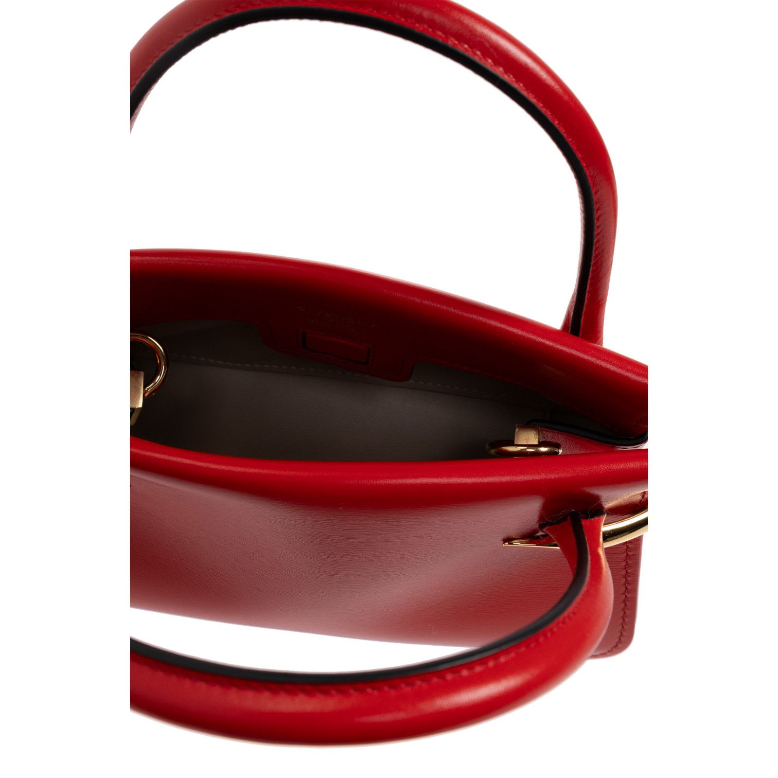 Givenchy GIVENCHY Pinch Mini Deep Red Top Handle Bag New & Authentic Size ONE SIZE - 4 Thumbnail